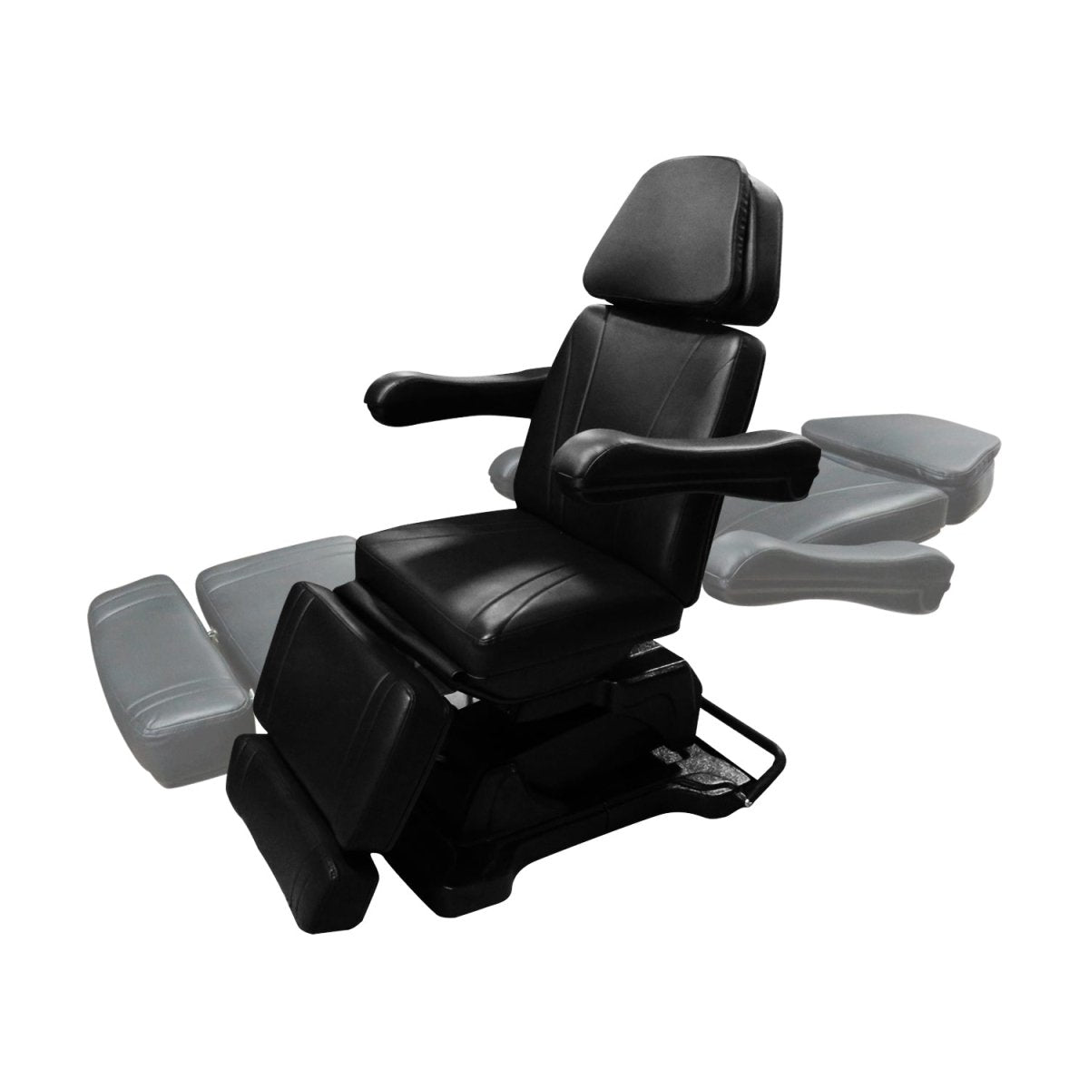 Greenlife Brook Swivel 4 Motors Electric Facial Bed - Professional Esthetician Massage Chair TS 10765X for Tattoo, Beauty Salon & Spa - Perfect for Facial Treatments, Massage Therapy and Skin Care Procedures
