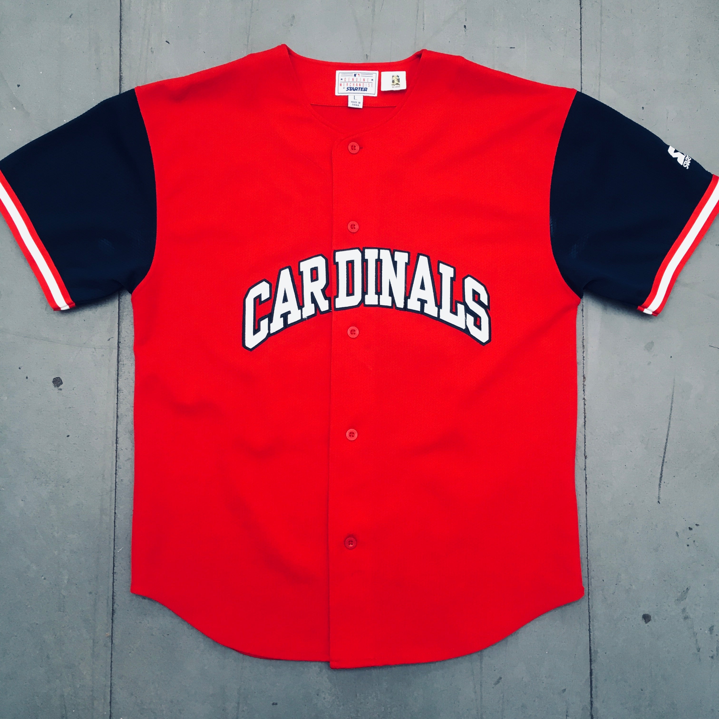 St. Louis Cardinals Mark McGwire 1999 Red Stitched Starter Jersey Size Large - Authentic MLB Baseball Jersey for Fans & Collectors - Perfect for Games, Events & Memorabilia Display