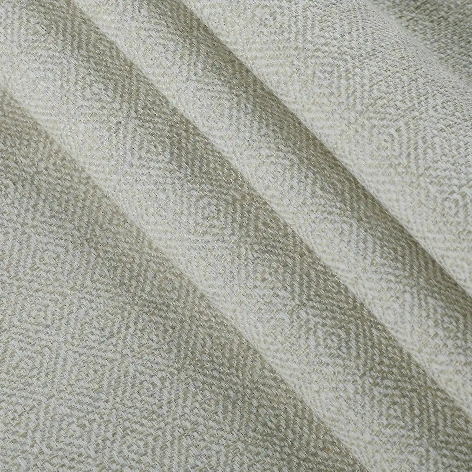 Lydia Diamond Jacquard Pleated Curtains - Elegant Window Treatments for Living Room, Bedroom & Dining Room Decor