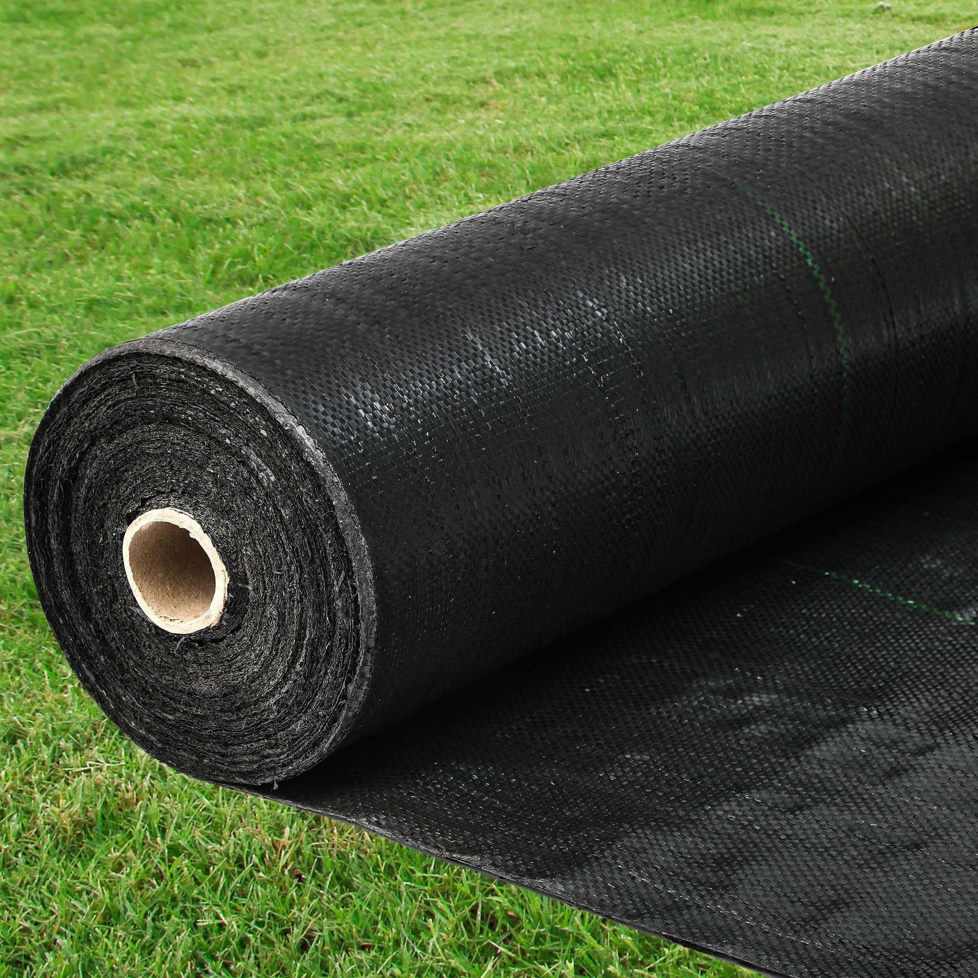 **YITAHOME 3x300FT Heavy Duty Weed Barrier Landscape Fabric - Premium 3.2oz Woven Gardening Mat for Driveway, Ground Cover & Landscaping | Durable Geotextile Fabric for Weed Control, Garden Beds & Outdoor Projects**