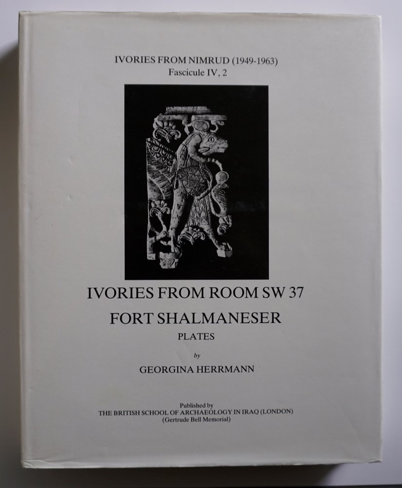 Ancient Nimrud Ivories from Room SW37, Fort Shalmaneser - Complete 2 Volume Set (Commentary, Catalogue & Plates) | Mesopotamian Artifacts for Archaeology Collectors, Museum Exhibits & Academic Research