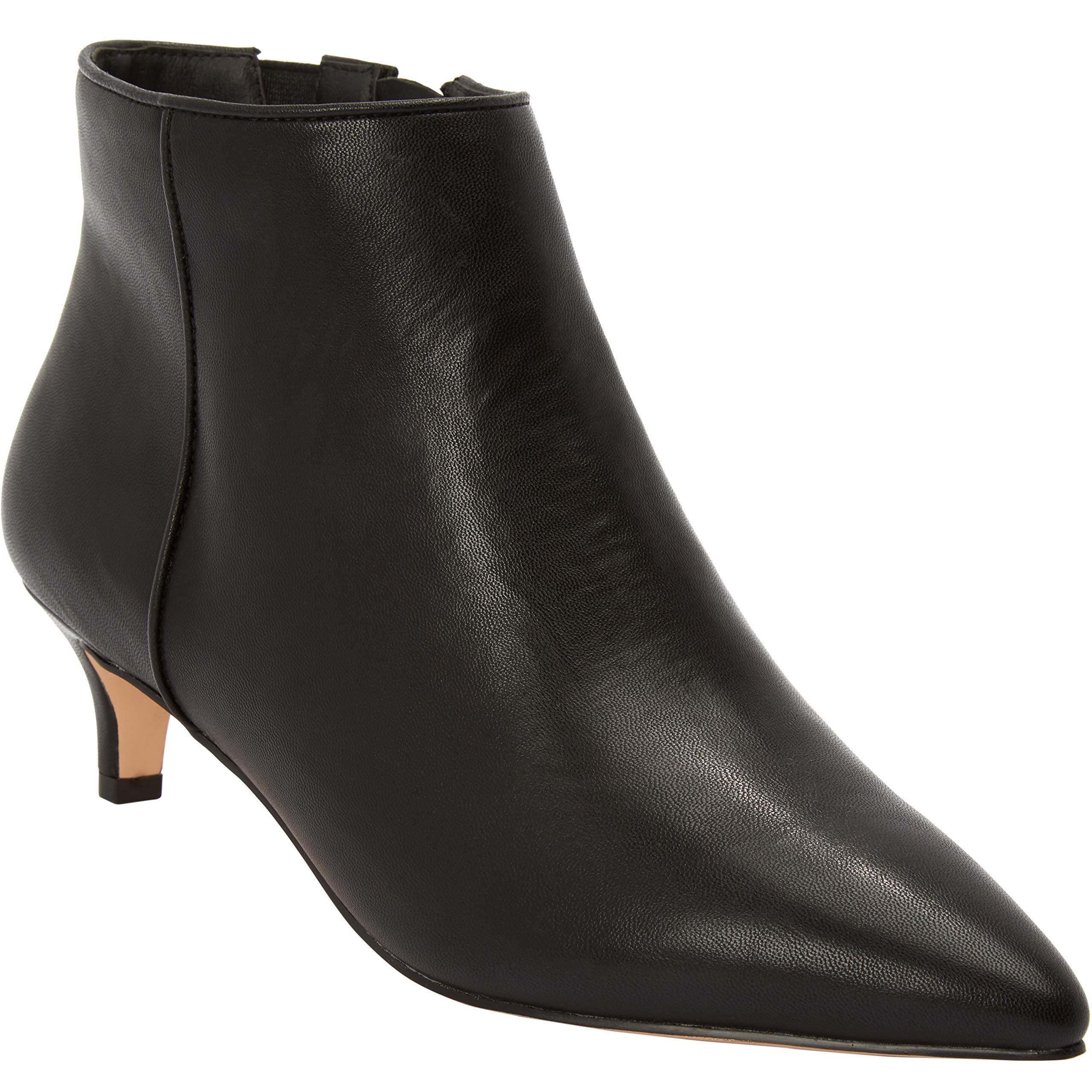 Comfortview Women's Wide Width The Meredith Bootie - Stylish & Comfortable Ankle Boots for Casual Wear, Office & Outdoor Walking