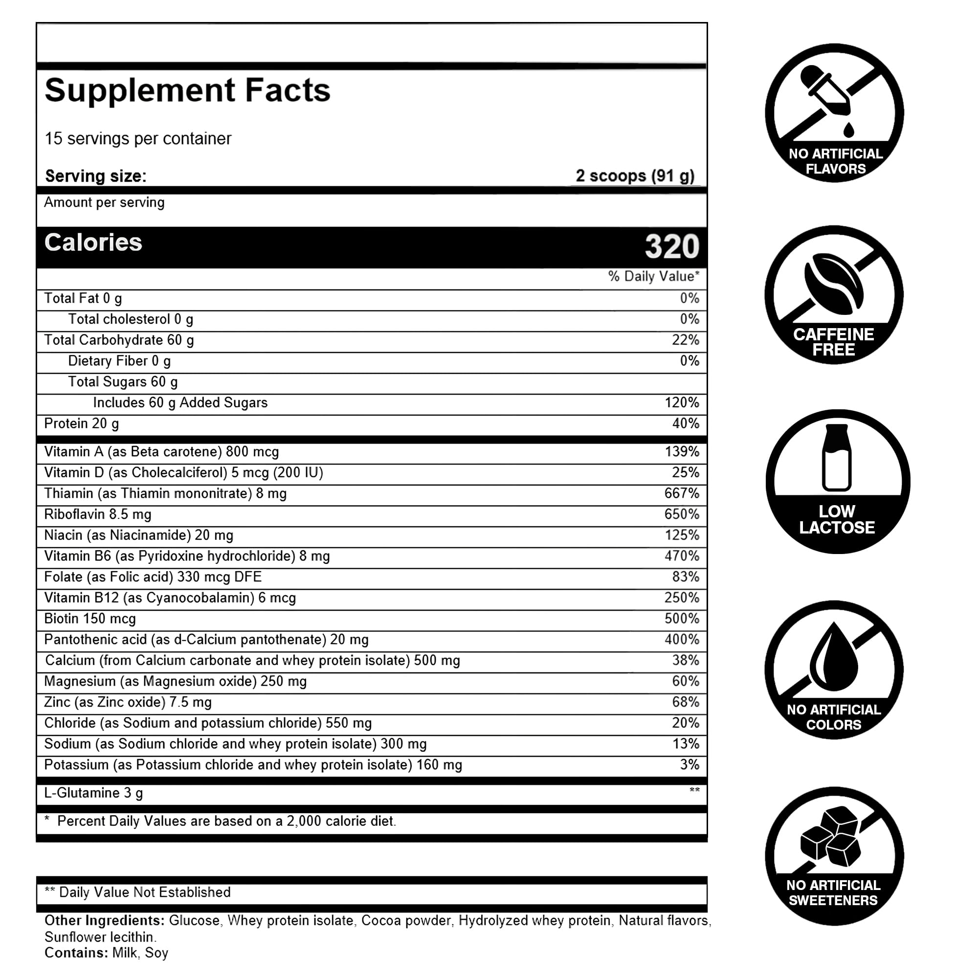 FIRST ENDURANCE Ultragen Post-Workout Recovery Drink Powder - Protein Mix for Energy Boost & Faster Muscle Recovery | Tropical Punch Flavor, 15 Servings | Ideal for Athletes, Gym Enthusiasts & Fitness Recovery