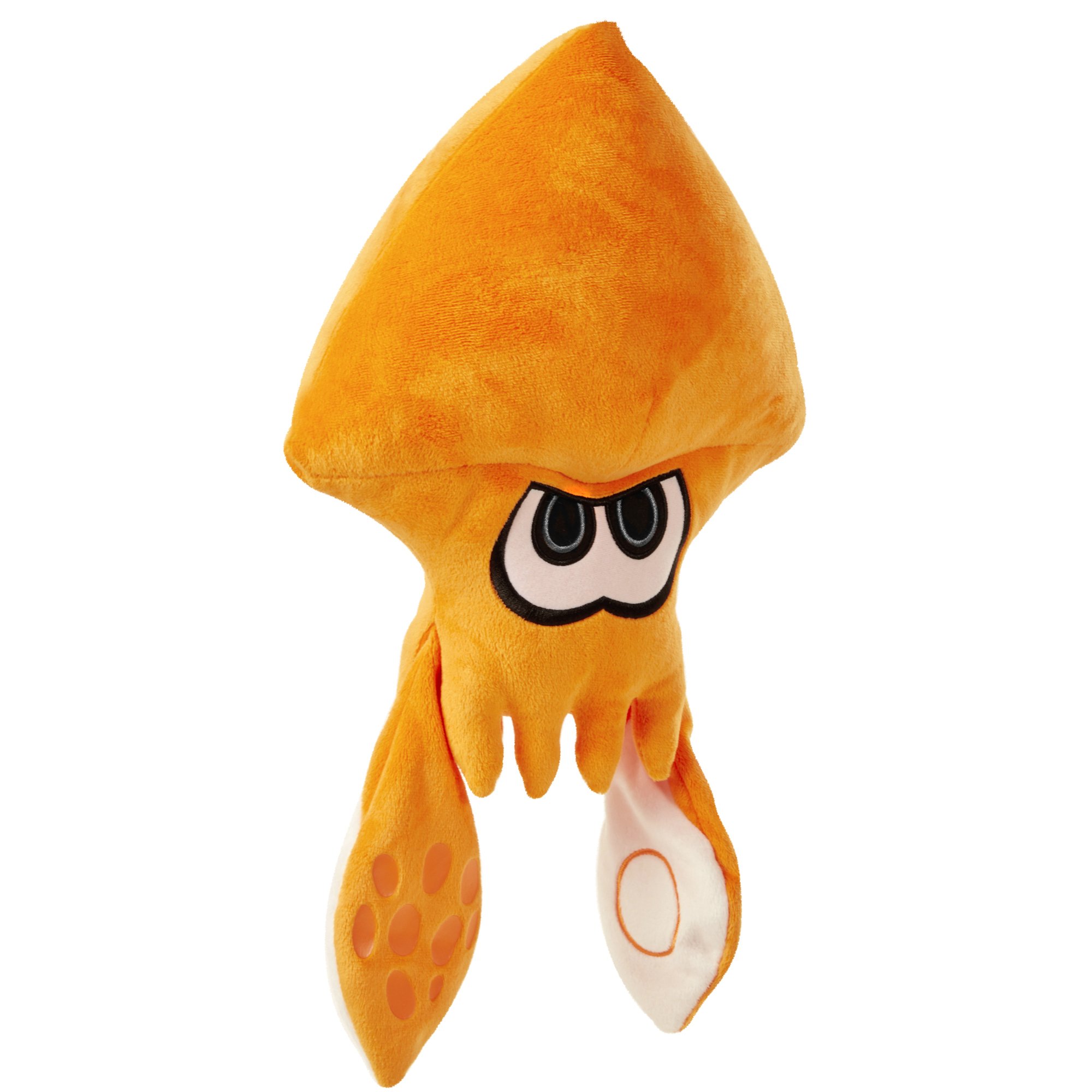 World of Nintendo Orange Splatoon Squid Jumbo Plush Toy - Super Soft Collectible for Kids & Fans | Perfect for Gaming Rooms, Birthday Gifts & Splatoon Merchandise Collection