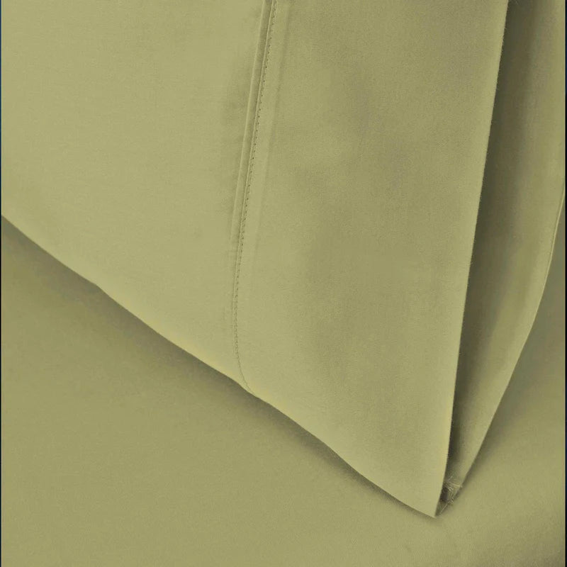 Premium 530 Thread Count 100% Egyptian Cotton Pillowcase Set of 2 - Ultra Soft & Breathable Bedding for Luxury Hotels & Home Use