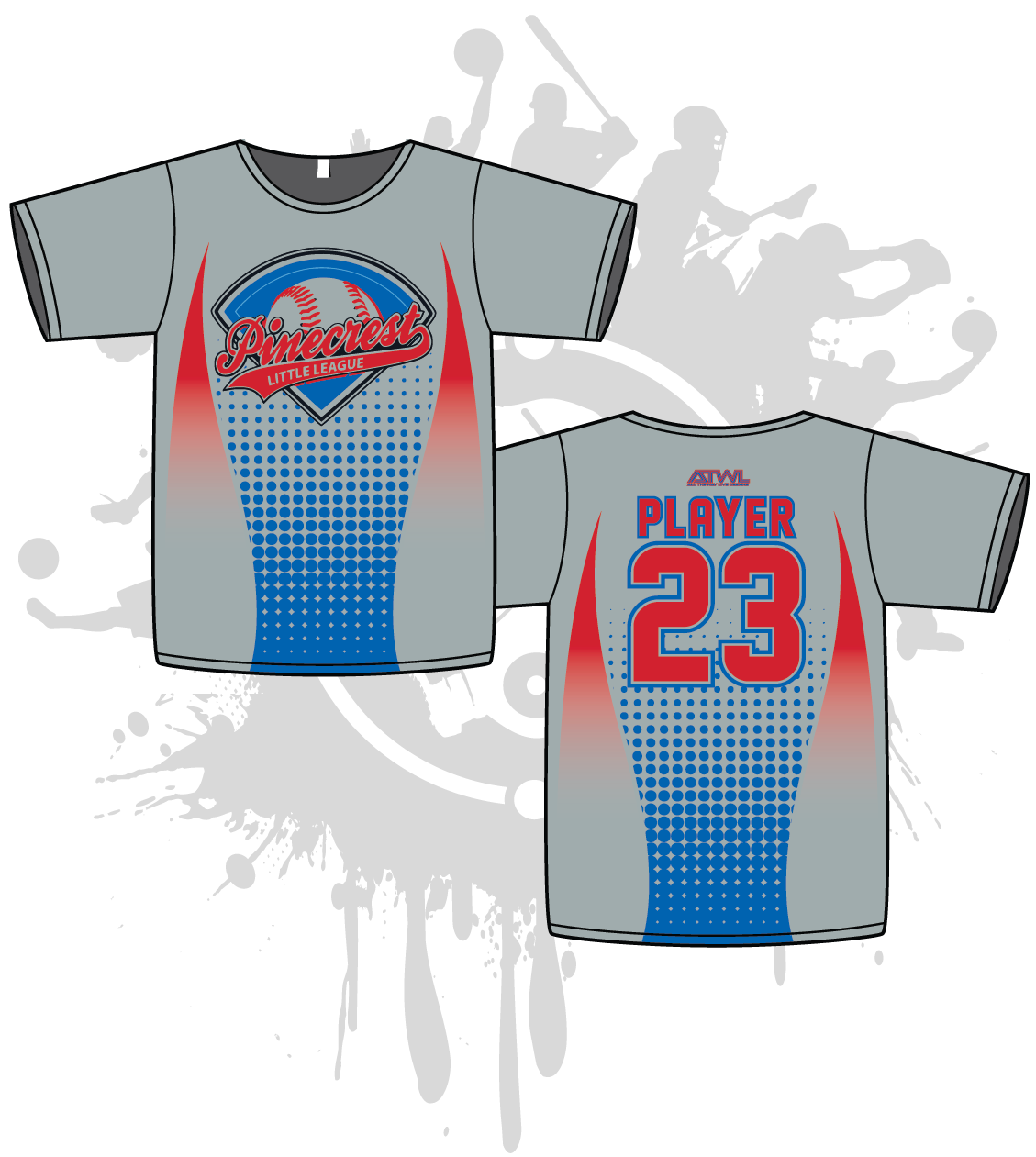 Pinecrest Little League Youth Baseball Shirt - Comfortable & Durable Jersey for Kids - Perfect for Games, Practice & Team Spirit