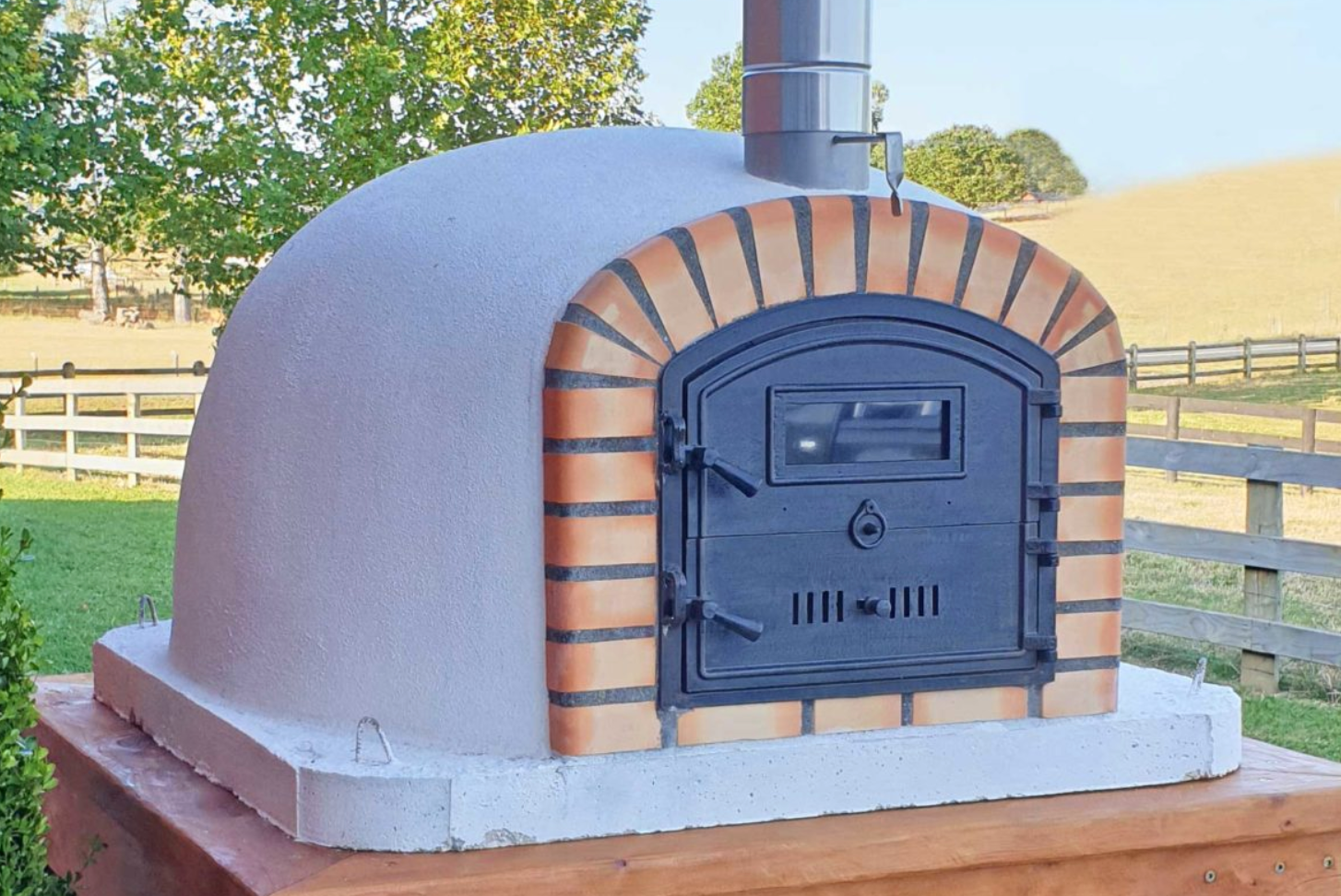 Premium LISBOA Hybrid Pizza Oven for Outdoor Cooking - Best Seller | Perfect for Backyard Parties, Camping & Wood-Fired Pizza Making