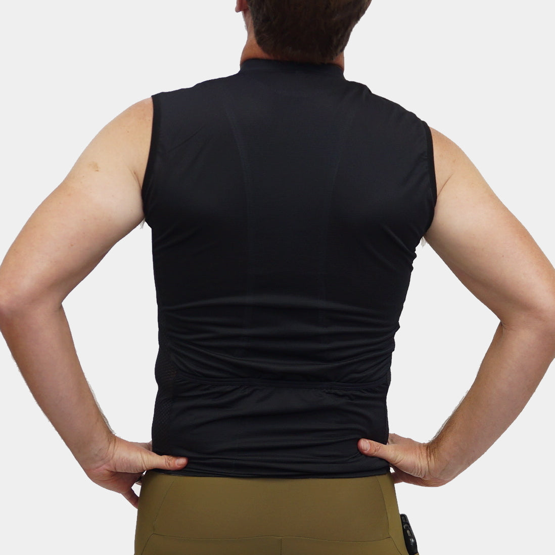 Pro Summer Sleeveless Jersey Black - Breathable Athletic Top for Women's Workout & Running | Gym, Yoga, Outdoor Sports