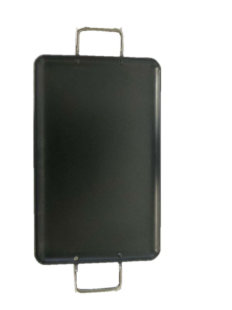 Nonstick Double Griddle Pan 19 x 11.5 Inches - 2 Pack for Gas, Induction & Electric Stoves - Perfect for Pancakes, Burgers & Breakfast Cooking - Commercial & Home Kitchen Use