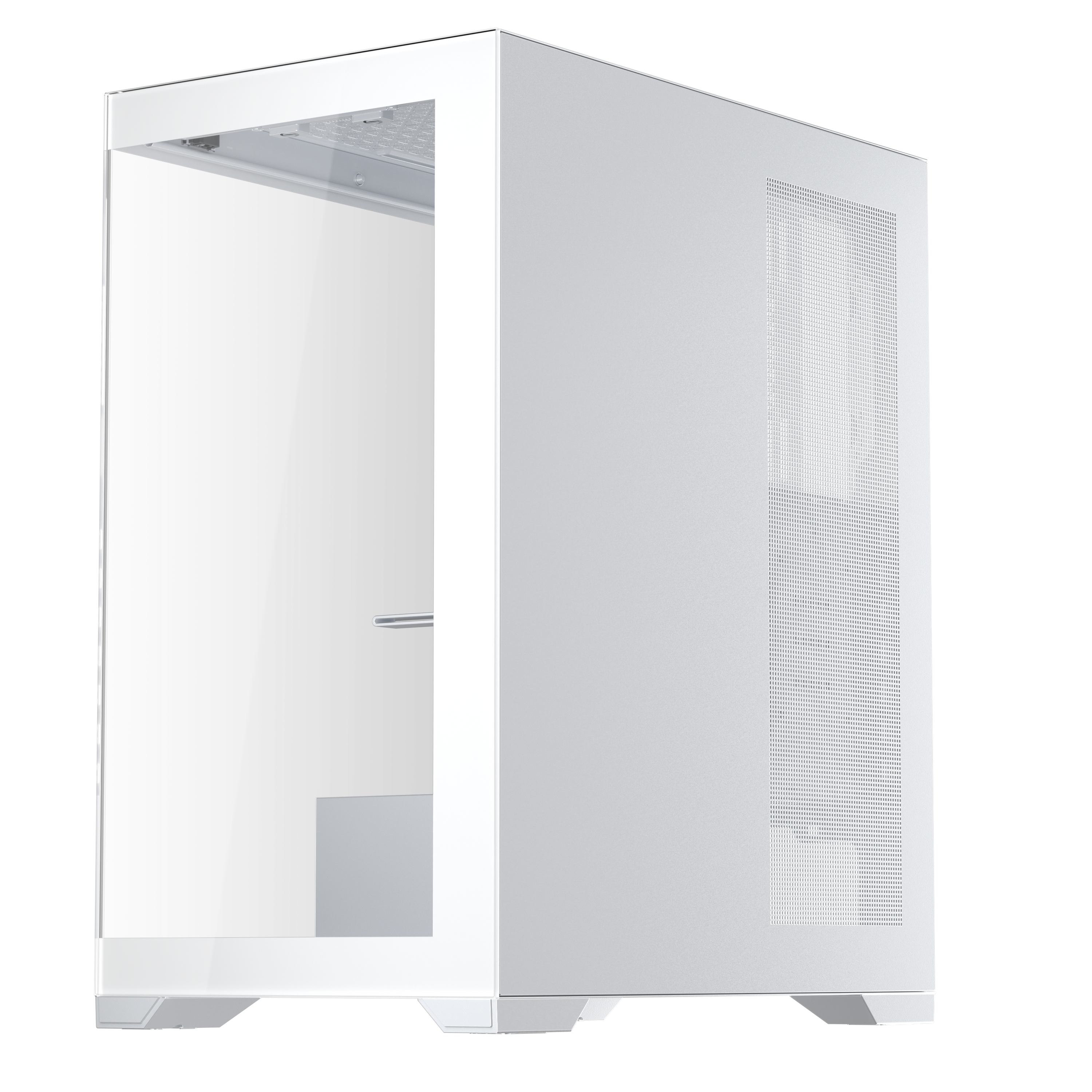 1st Player MI7 ATX/M ATX/Mini-ITX PC Gaming Case - White | Compact Design for High-Performance Gaming Rigs & Home Office Setups
