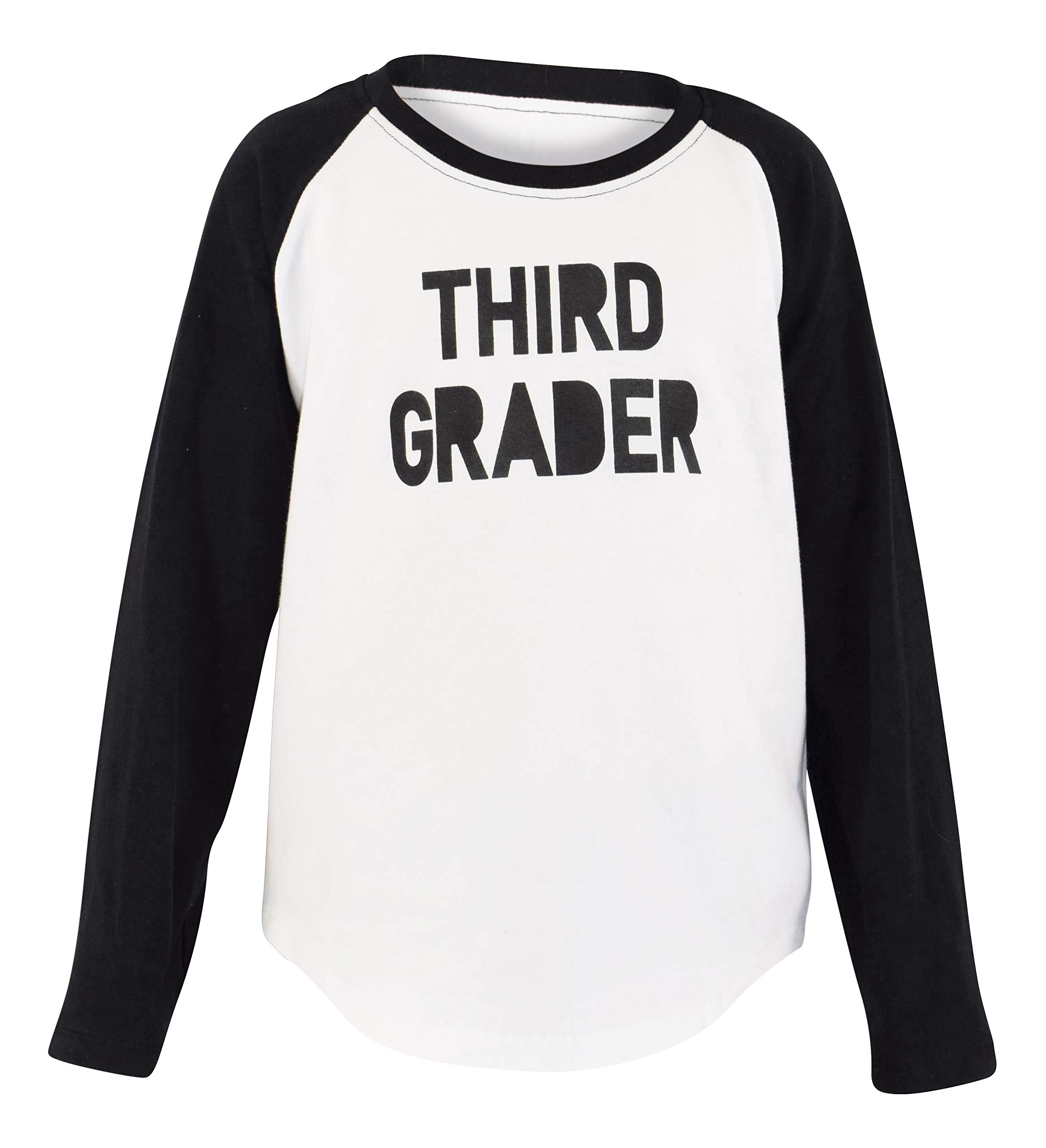 Stylish Raglan Shirt for Baby Boys - Back to School & Grade School Outfits - Perfect for First Day of School, Photos & Casual Wear