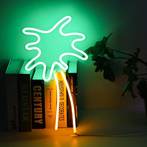 3D LED Neon Tree Lamp - Wall Decor Light for Bedroom, Wedding, Party, Kids Room & Table Decor - Perfect Birthday Gift & Home Decoration (Tree Design)