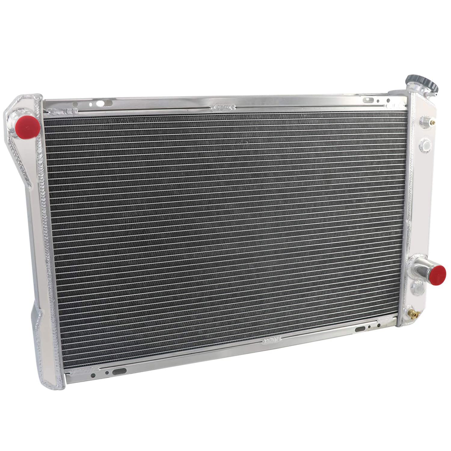 High-Performance Aluminum Radiator for 1982-1992 Chevy Camaro & Pontiac Firebird - 4-Row Core with 12