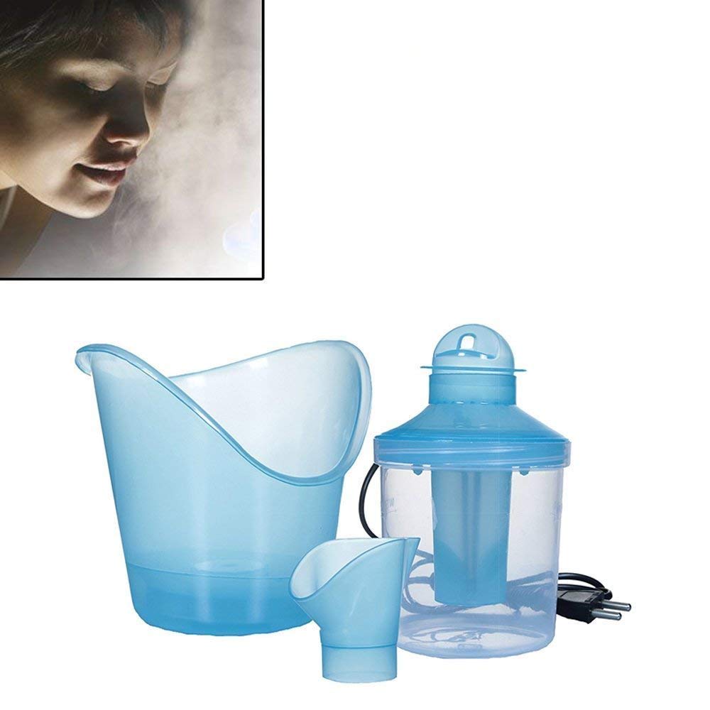 MVM 3-in-1 Steamer & Vaporizer for Cold, Cough Relief - Facial Sauna Machine for Adults & Kids | Portable Steam Inhaler for Sinus Congestion & Beauty Skincare at Home