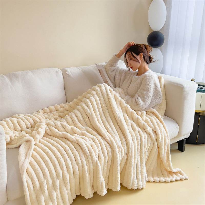 Snuggle Blanket: Ultra Soft Weighted Blanket for Winter - Perfect for Cozy Evenings, Stress Relief & Better Sleep
