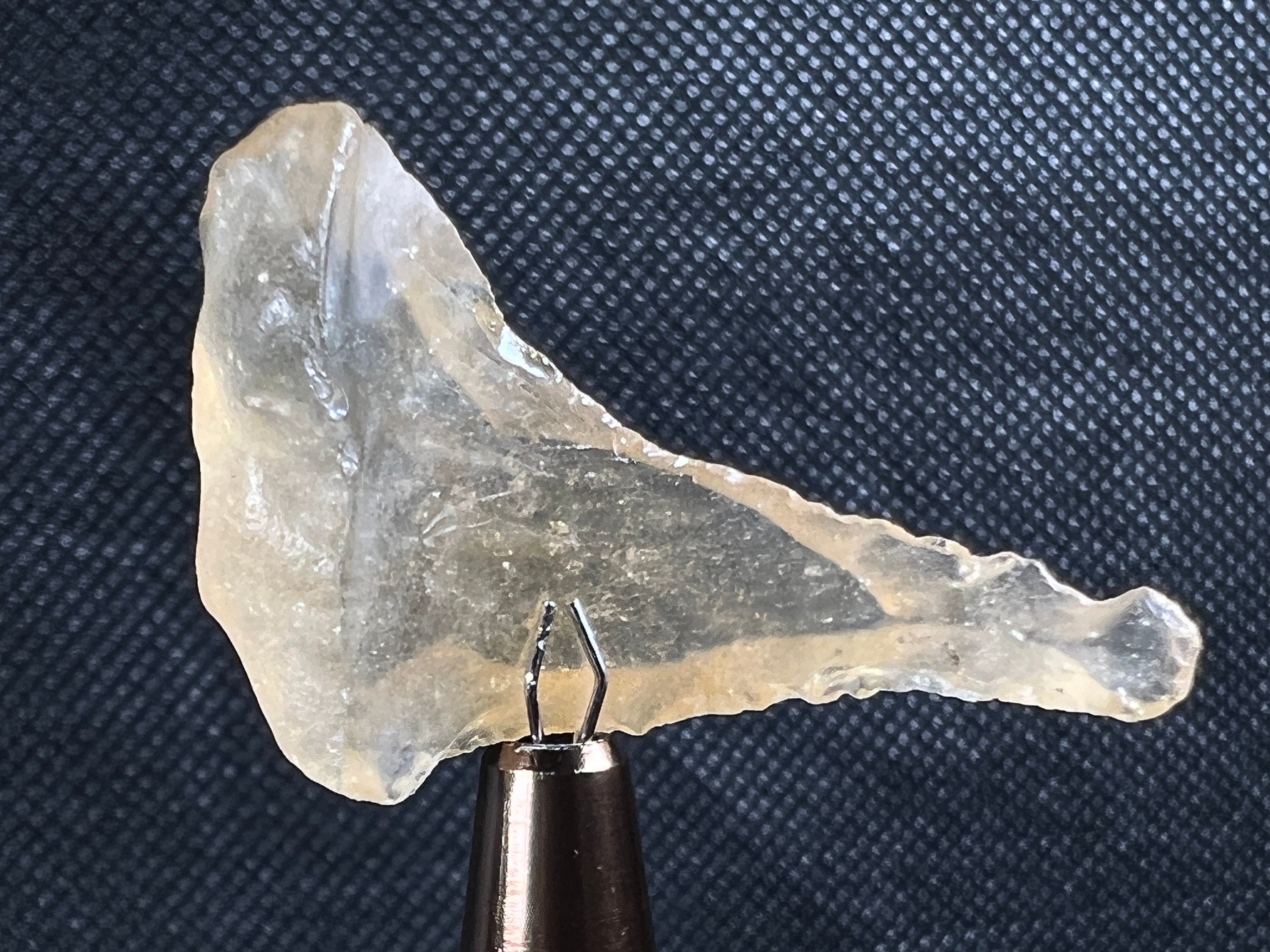 Libyan Desert Glass Raw Crystal - Rare 2.8g Natural Stone for Chime Making | Unique Spiritual Gift & Home Decor | Healing Crystals for Meditation, Energy Work & Jewelry Crafting