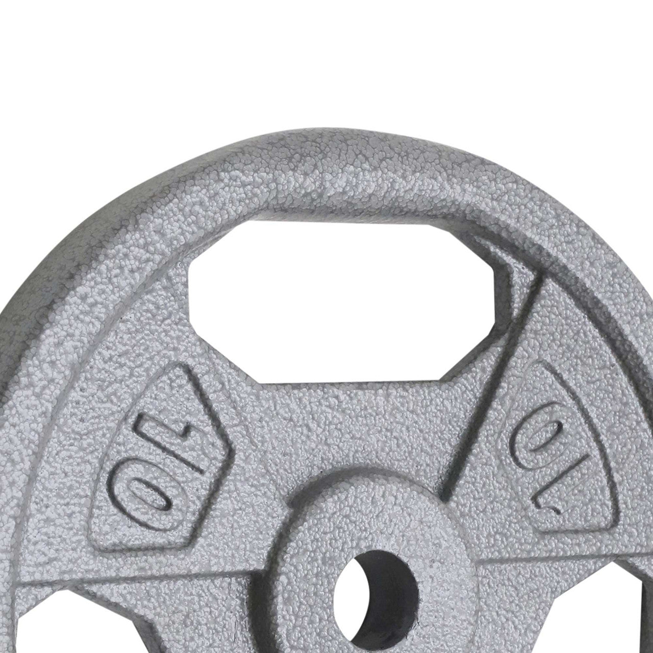 10lb Standard Size Grip Plate B5G 5510 - Durable Weight Plates for Home Gym, Strength Training & CrossFit Workouts