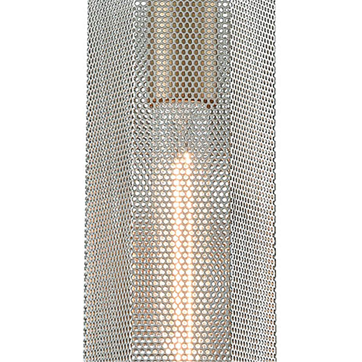 Elk Lighting 21105/1 Modern Pendant Light Fixture - Satin Brass & Polished Nickel Finish - Perfect for Kitchen Island, Dining Room or Bedroom Lighting