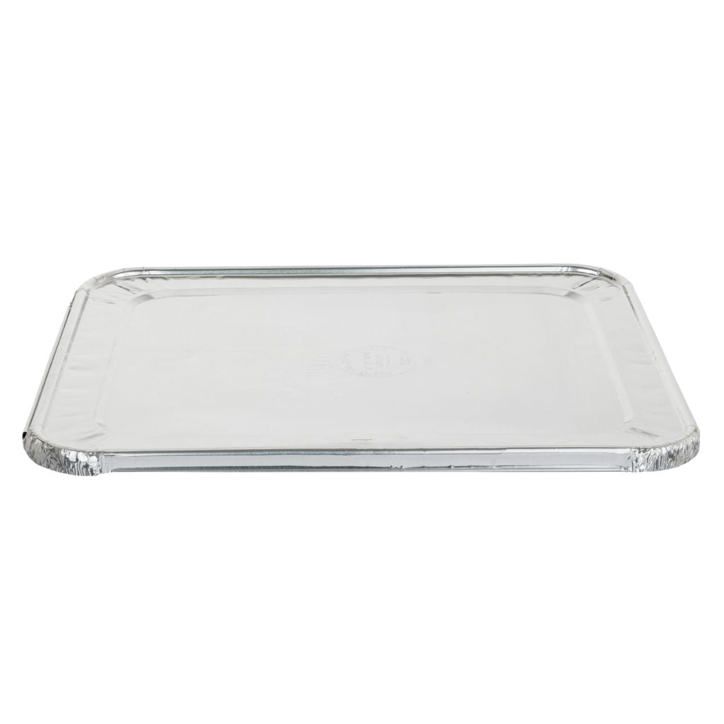 100-Pack 9x13 Inch Aluminum Foil Lids for Baking, Food Storage & Meal Prep – Durable, Leak-Proof & Freezer Safe