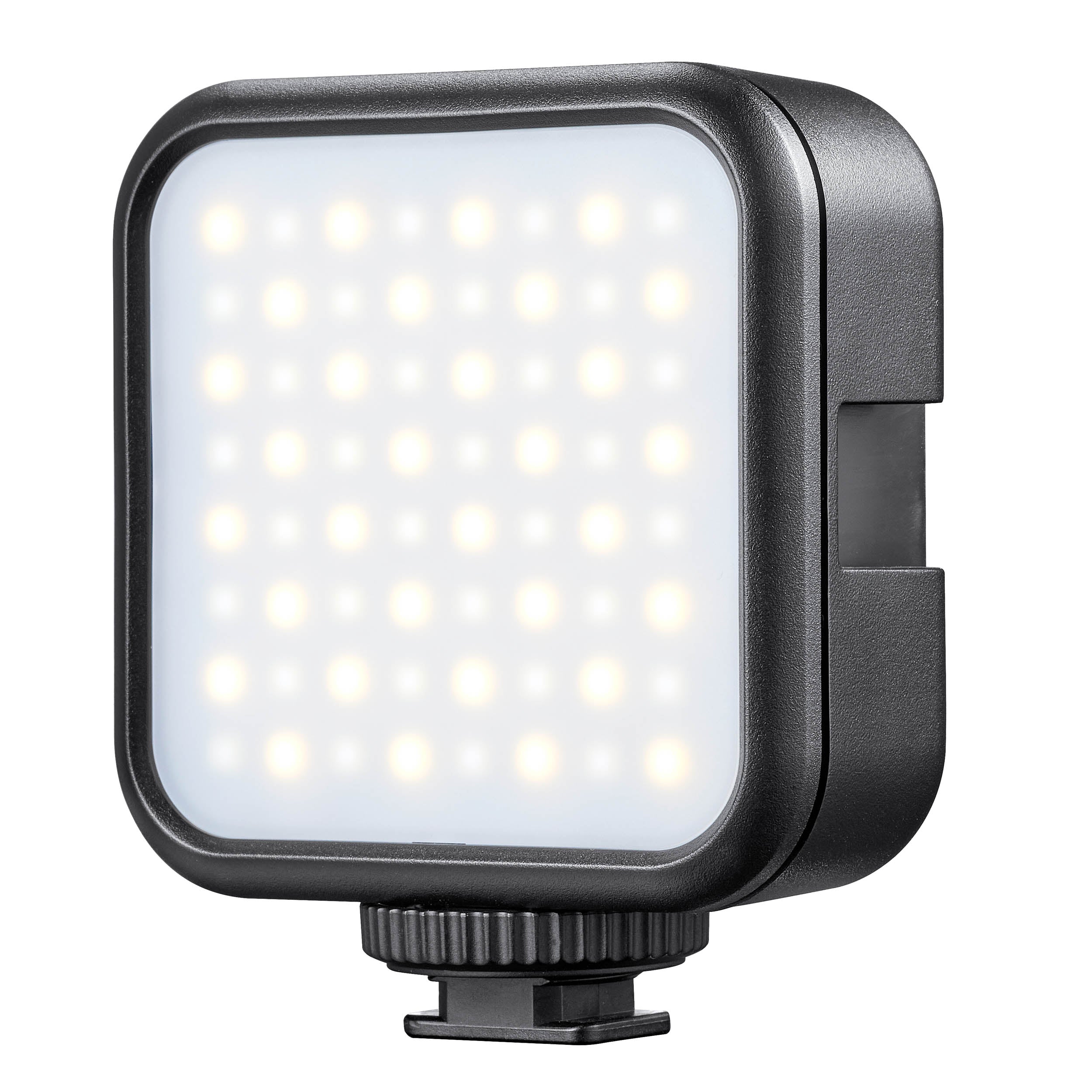 LITEMONS LED6Bi On-Camera Bi-Color LED Video Light for Photography, YouTube, Streaming & Film Production - Adjustable 3200K-5600K, Dimmable, Portable Studio Lighting