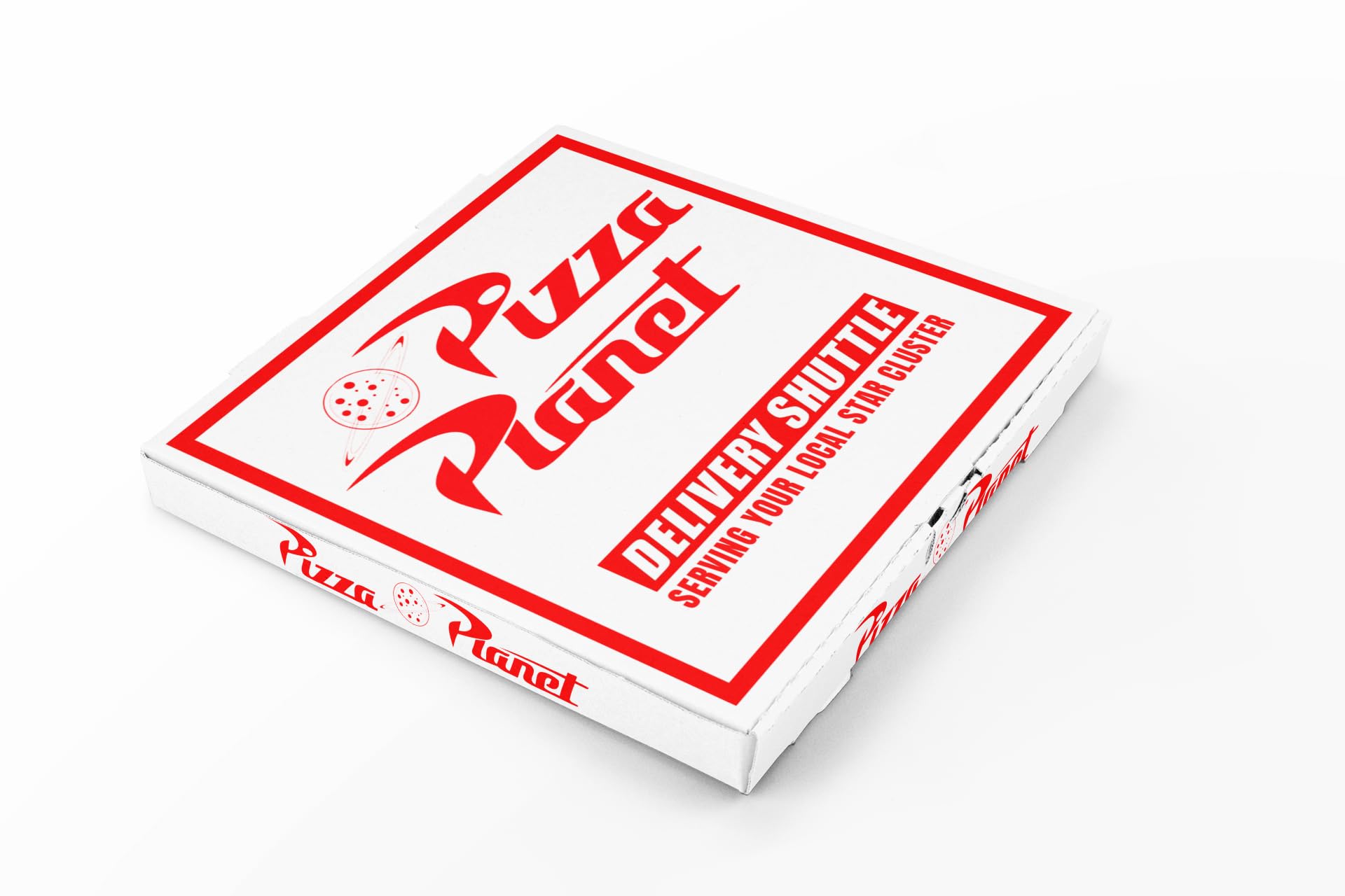 Large 14-Inch Pizza Planet Box - Premium Pizza Storage & Delivery Box for Restaurants, Takeout & Parties | Perfect for Pizza Shops, Catering & Home Use