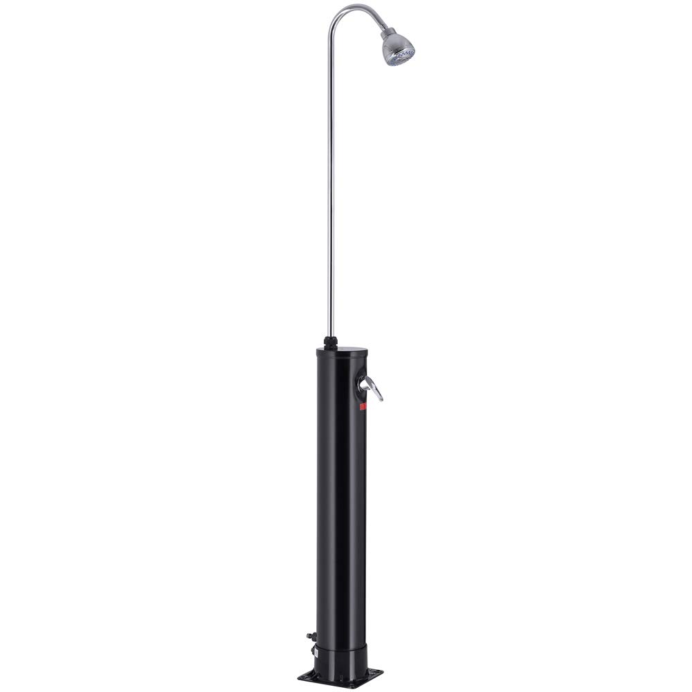Monzana® 18L Solar Shower for Garden, Pool, Camping - Outdoor Shower with Rain Effect & 60°C Heat Protection Cover - Perfect for Patio, Deck & Backyard Use