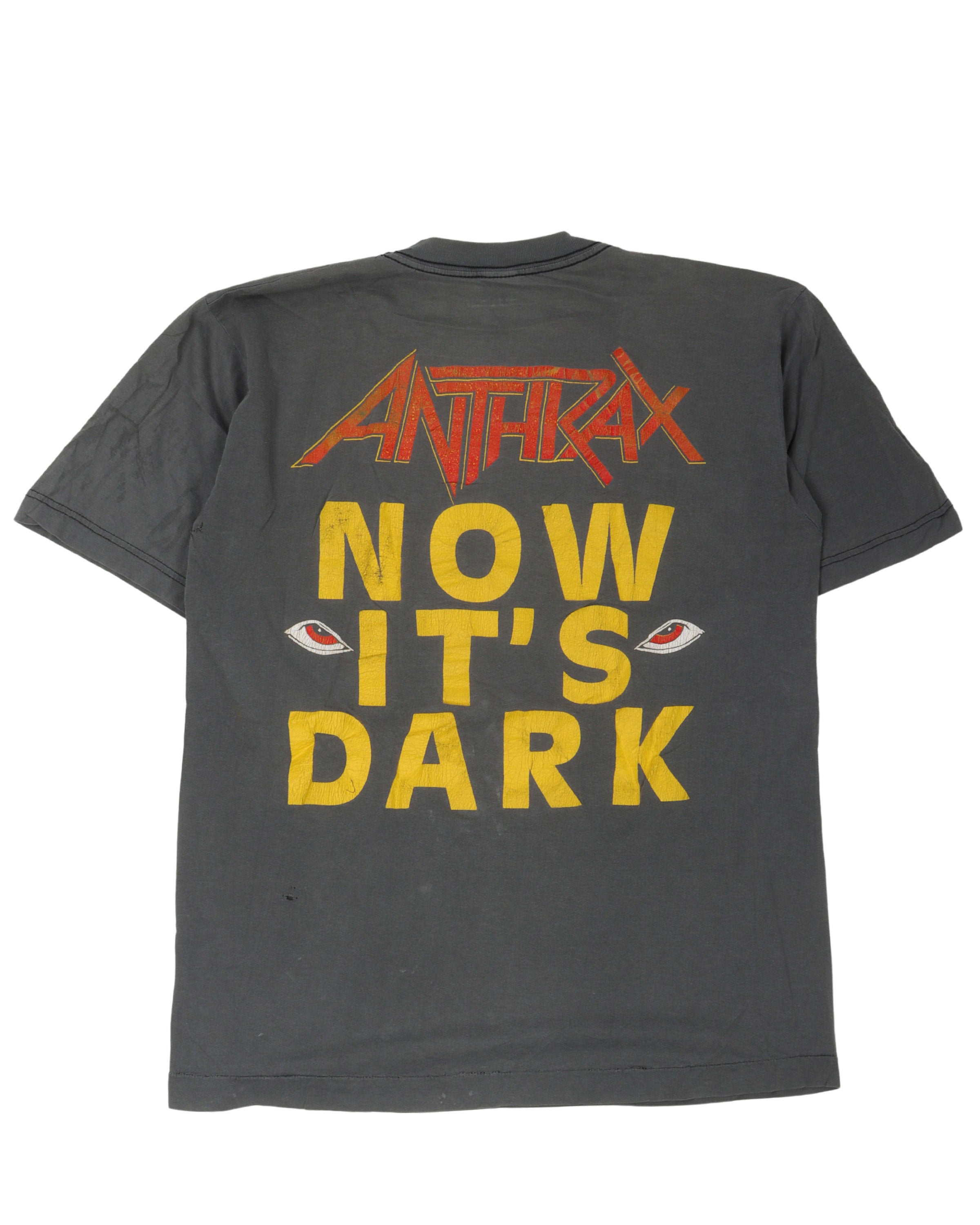 Anthrax Now It's Dark Vintage Band T-Shirt | Heavy Metal Music Tee for Concerts & Casual Wear