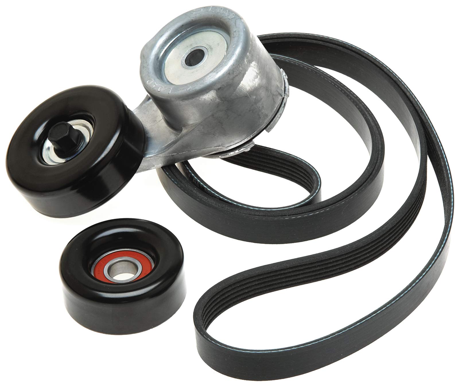 Gates 90K-38108 Complete Serpentine Belt Drive Component Kit - Premium Replacement for Automotive Engines - Perfect for DIY Car Repairs & Maintenance