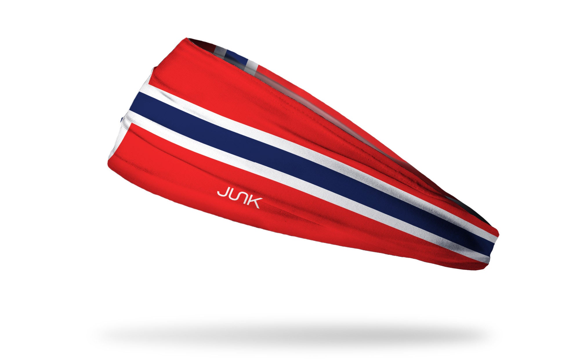 Norway Flag Big Bang Lite Headband - Adjustable Comfortable Headwear for Sports, Running, Workouts & Outdoor Activities