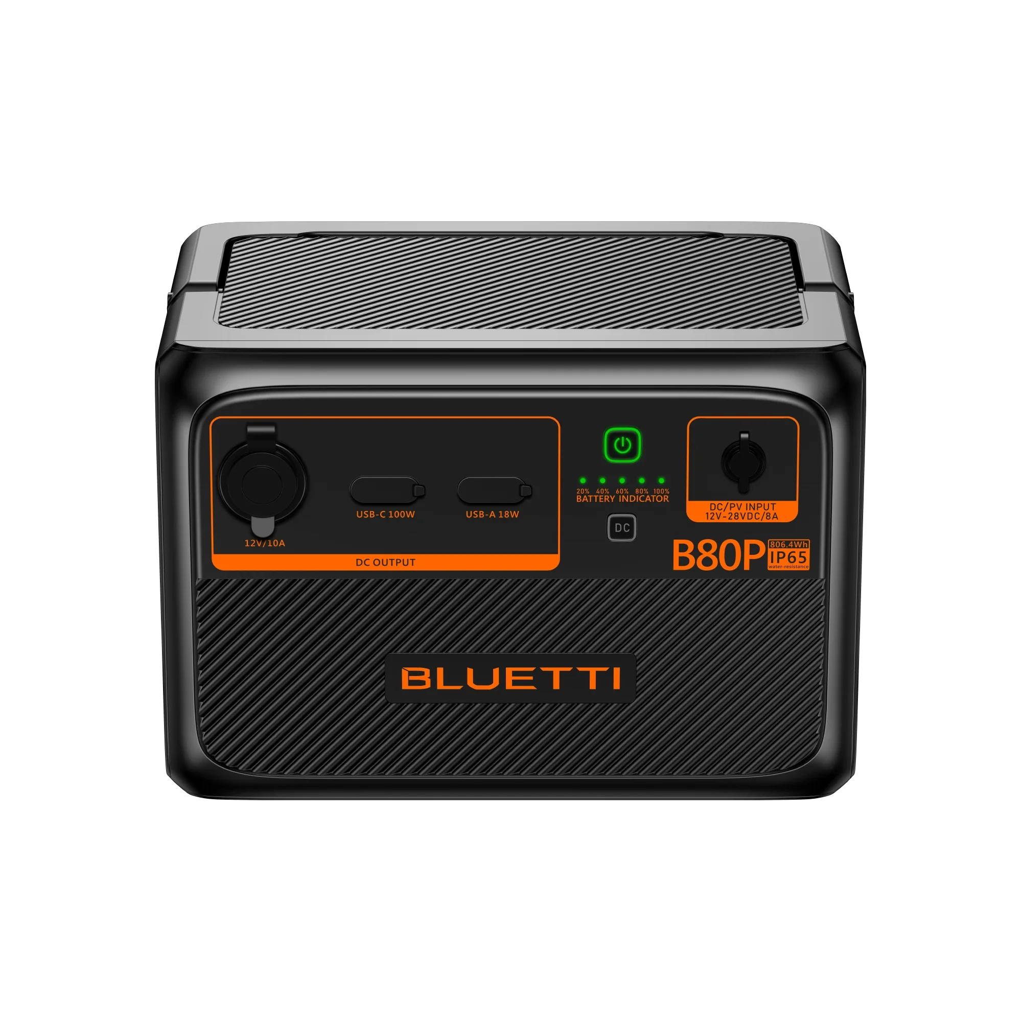 BLUETTI B80P 806Wh Portable Power Station | Solar Generator Backup Battery for Camping, RV, Emergencies & Off-Grid Living