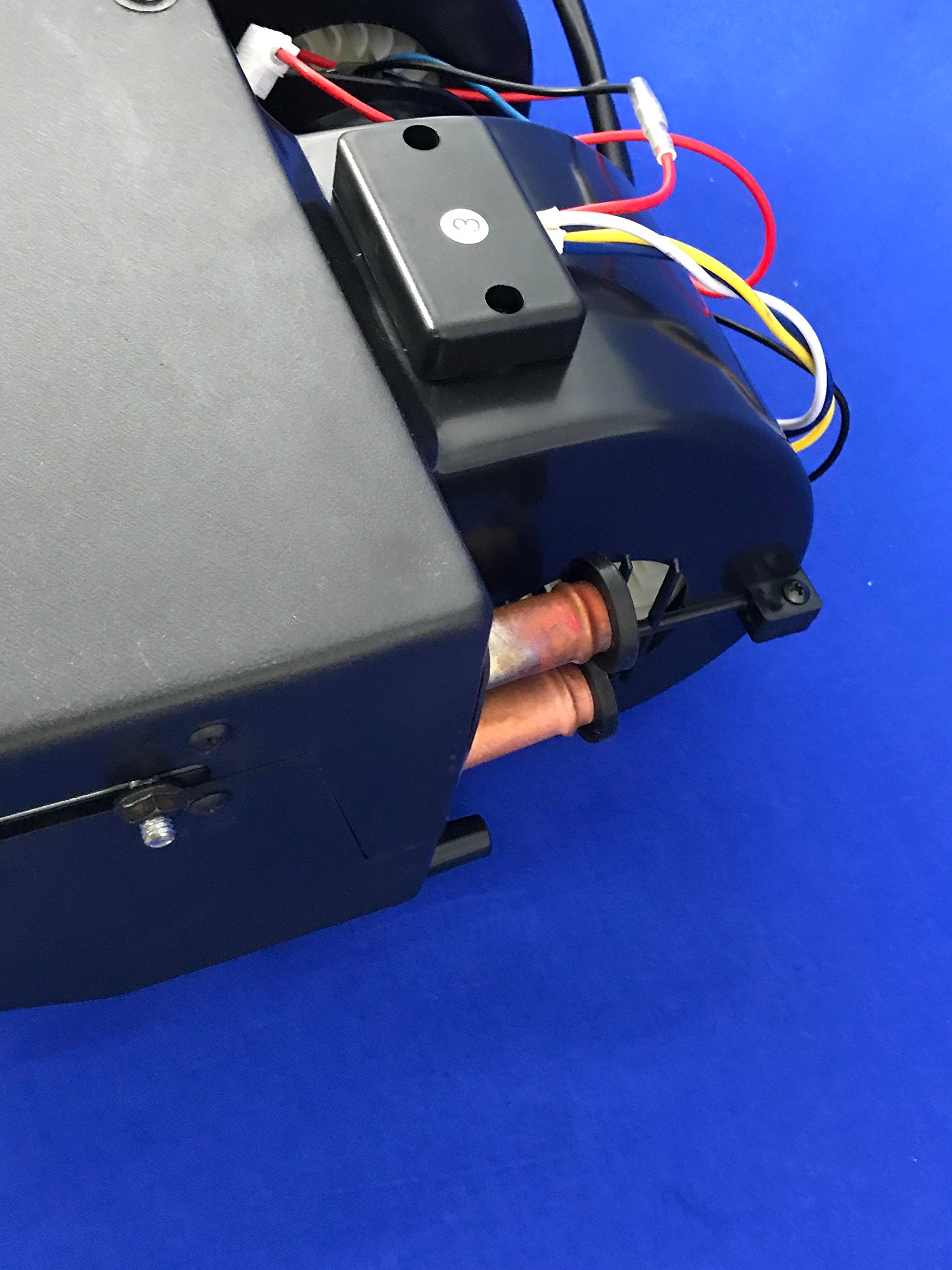 12V Car & Truck Under Dash Heater with Adjustable Speed Switch - Portable Heating Solution for Winter Commutes & Road Trips