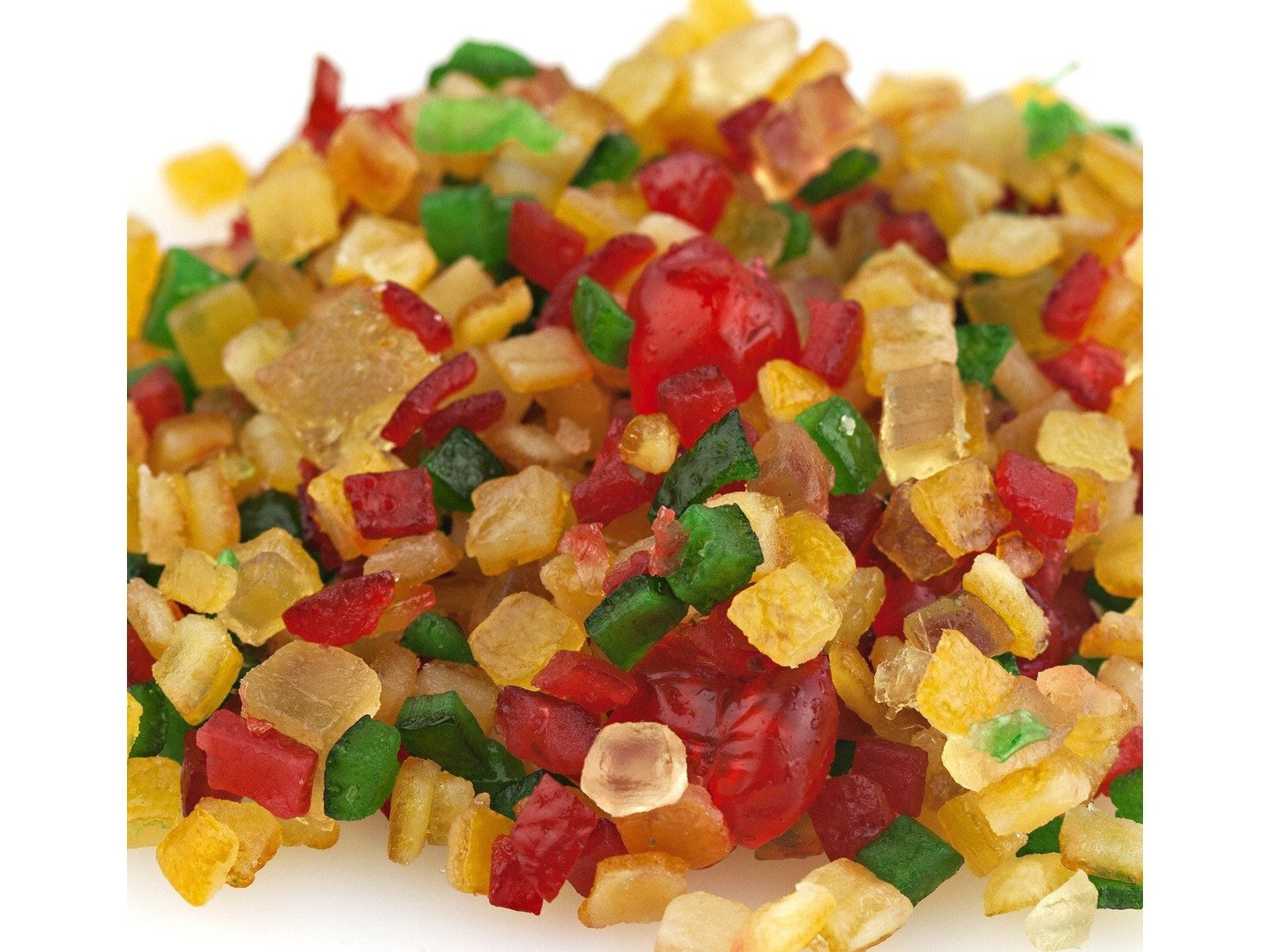 Paradise Diced Fruit Mix - Candied Glazed Fruit Snacks, Bulk 10lb Box - Perfect for Baking, Gift Baskets & Party Favors