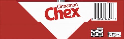 Gluten Free Cinnamon Chex Cereal - Whole Grain Breakfast Cereal, Family Size 19.2 oz - Perfect for Healthy Morning Meals & Snacks