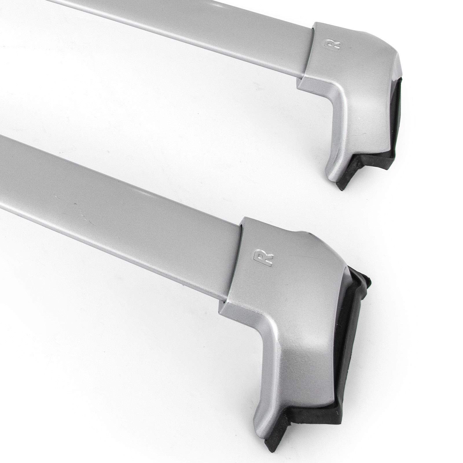 2017-2022 Honda CR-V Roof Rack Cross Bars - Silver Heavy Duty Luggage Carrier Set for SUV (Requires Factory Side Rails) | Perfect for Road Trips, Camping & Outdoor Adventures
