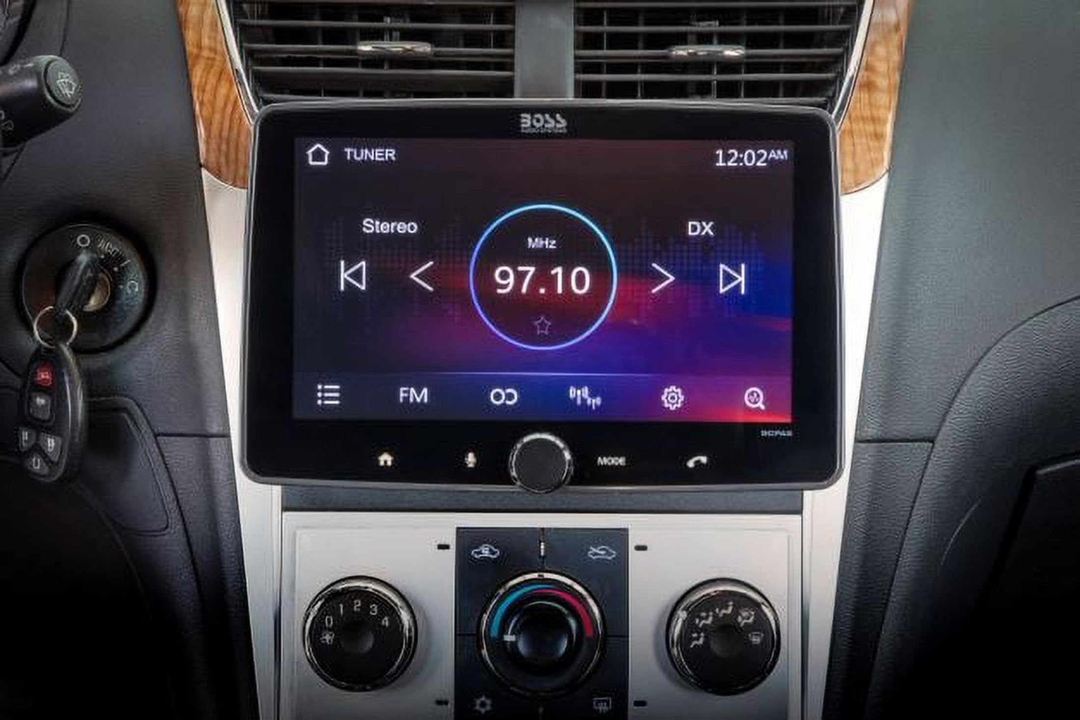 Scosche GM2500B Double DIN or Single DIN Car Stereo Installation Dash Kit with Pocket for Select 2004-2021 GM Vehicles - Universal Radio Mounting Bracket - Perfect for Upgrading Your Car Audio System