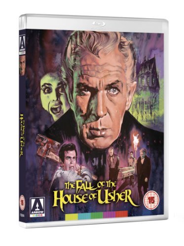 The Fall of the House of Usher (1960) Blu-ray - UK Import [Region B] | Classic Horror Film | Perfect for Movie Nights & Gothic Horror Collections