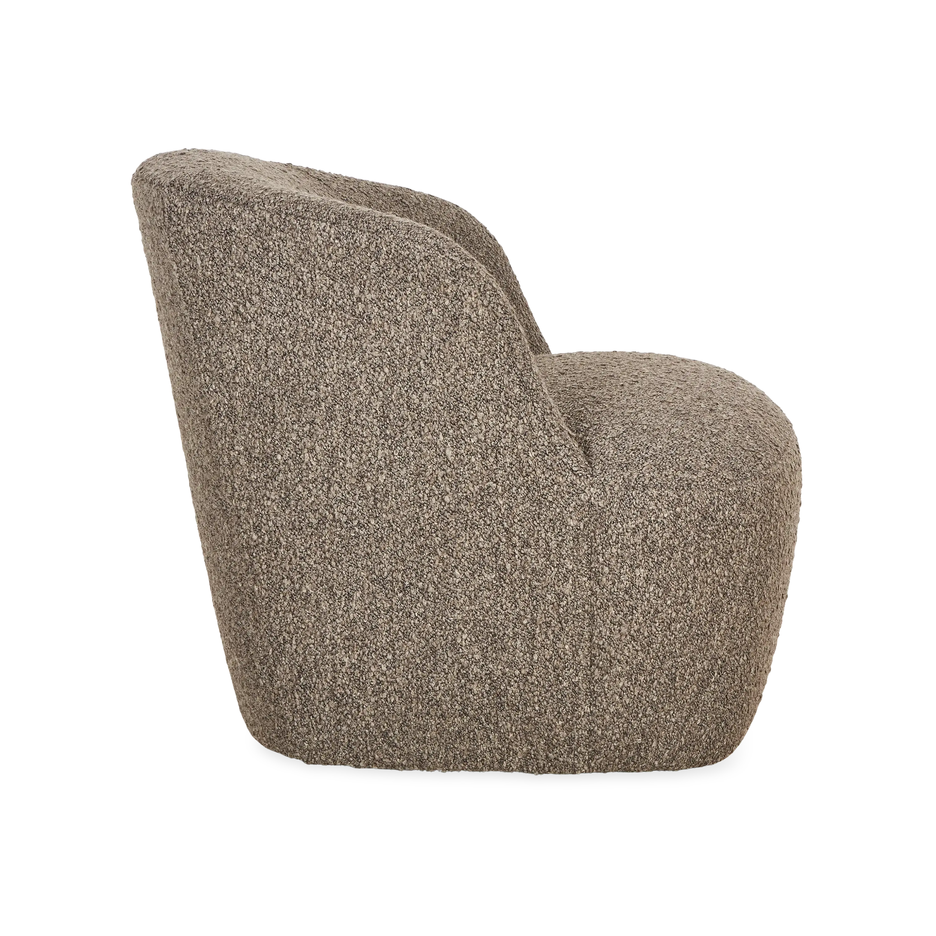 Aura Swivel Chair - 360 Degree Rotating Modern Accent Chair for Living Room, Bedroom & Office - Comfortable PU Leather Lounge Chair with Ergonomic Design for Home Decor
