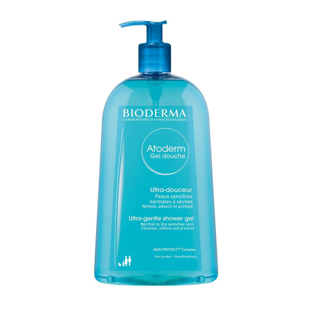 Atoderm Gel Douche Ultra Gentle Shower Gel for Normal to Dry Sensitive Skin - Hydrating & Soap-Free Body Wash for Daily Use - Perfect for Sensitive Skin Care & Eczema Relief