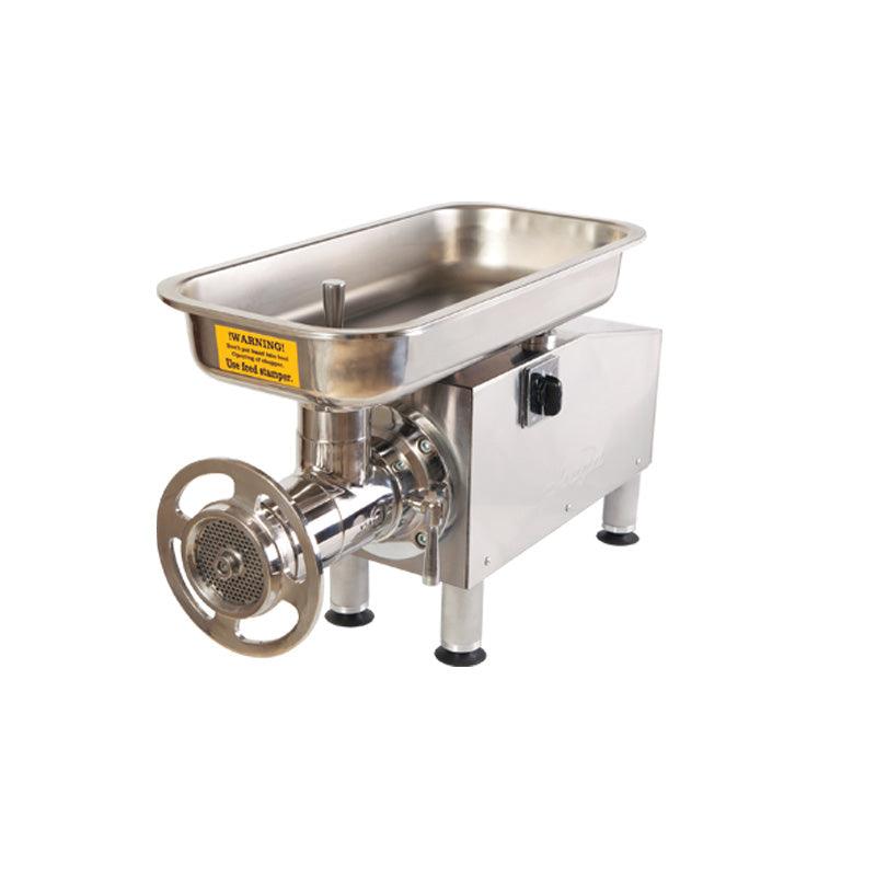 Acrochef #32 Stainless Steel Commercial Meat Grinder - 2HP Heavy Duty Gearbox, 208-240V (Model CT 100 32) - Perfect for Butcher Shops, Restaurants & Food Processing