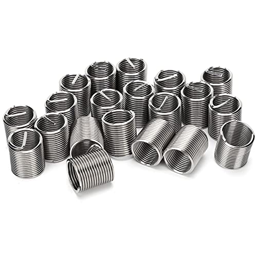 High-Quality M14 X 1.5 X 2D Screw Bushing & Wire Thread Insert for Molds - Durable Fastener for Lamps, Lighting Fixtures & Industrial Applications | Perfect for DIY Repairs & Manufacturing Projects