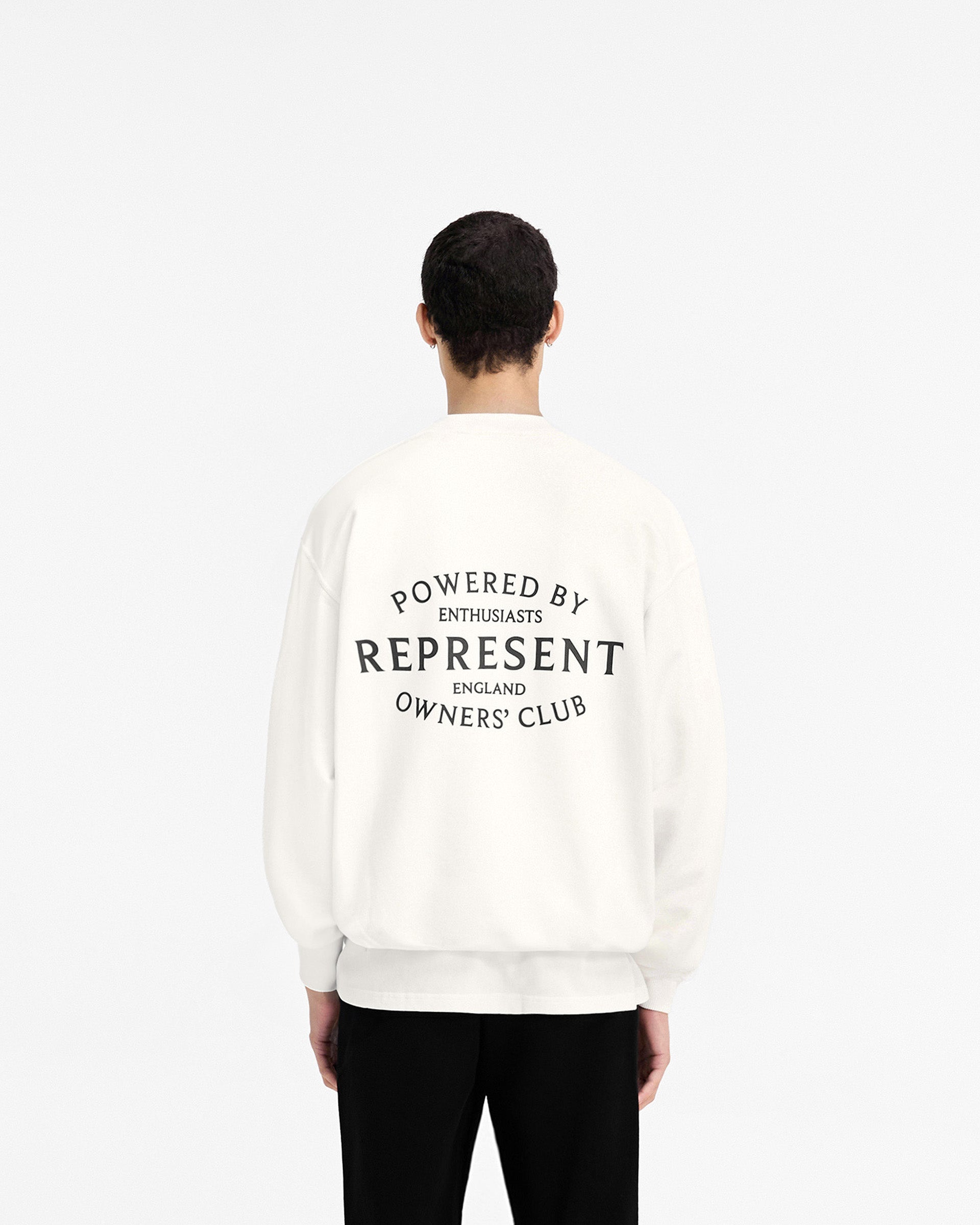 Represent Owners Club Stamp Sweater - Premium Cotton Crewneck Pullover for Men & Women | Streetwear Fashion, Casual Comfort | Perfect for Urban Outfits, Lounge Wear & Cool Weather