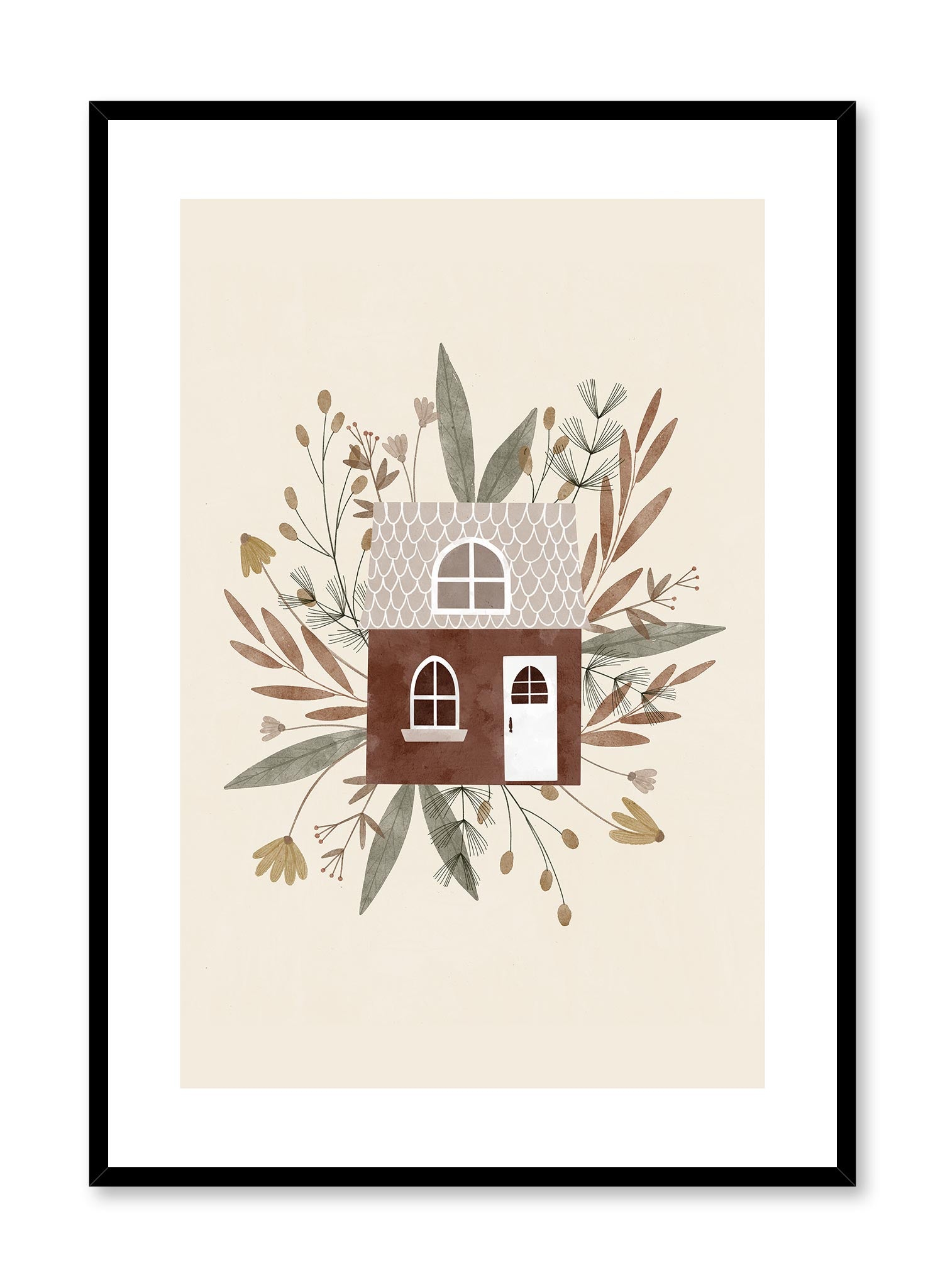 Homegrown Poster - High-Quality Wall Art Decor for Living Room, Bedroom & Office - Perfect for Home Decor & Gifts