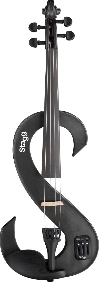 Stagg EVN 4/4 Full Size 4-String Violin - Mahogany Back & Sides - Perfect for Beginners, Students & Classical Musicians - Ideal for School Orchestras, Practice & Performances