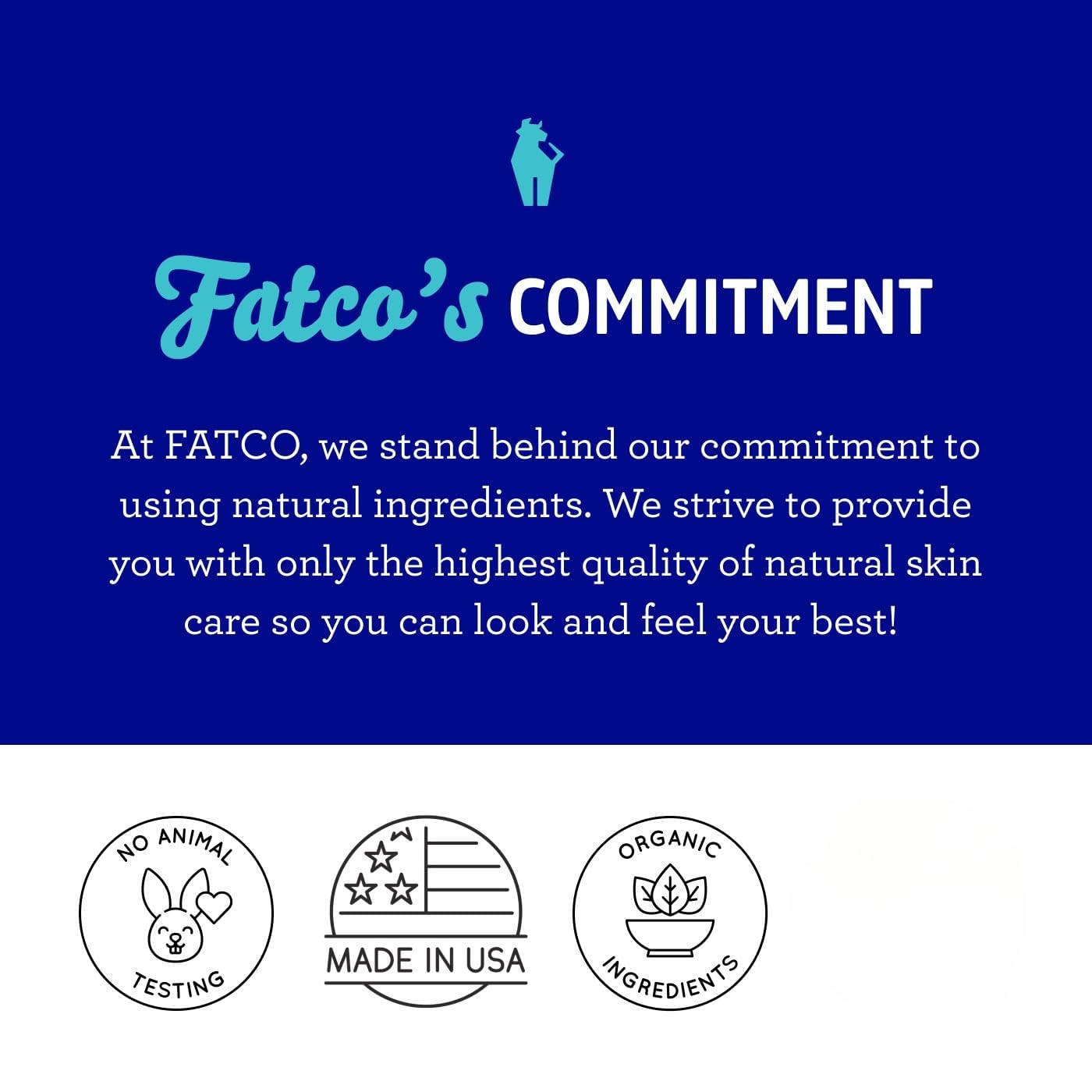 FATCO Stank Stop All Natural Deodorant Cream with Tallow & Organic Coconut Oil - Lavender Sage Scent, 1 oz Jar | Chemical-Free, Aluminum-Free Underarm Care for Women & Men | Perfect for Daily Use, Travel & Gym