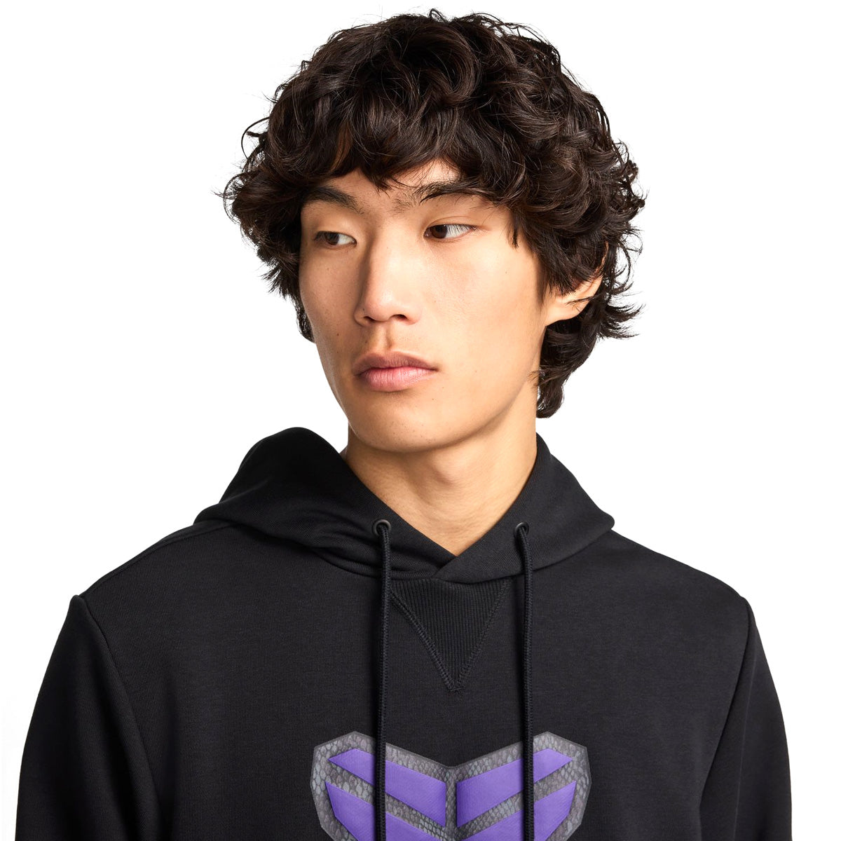 Kobe Bryant Dri-FIT Basketball Hoodie - Black & Purple NBA Pullover for Men | Gym, Streetwear & Casual Wear