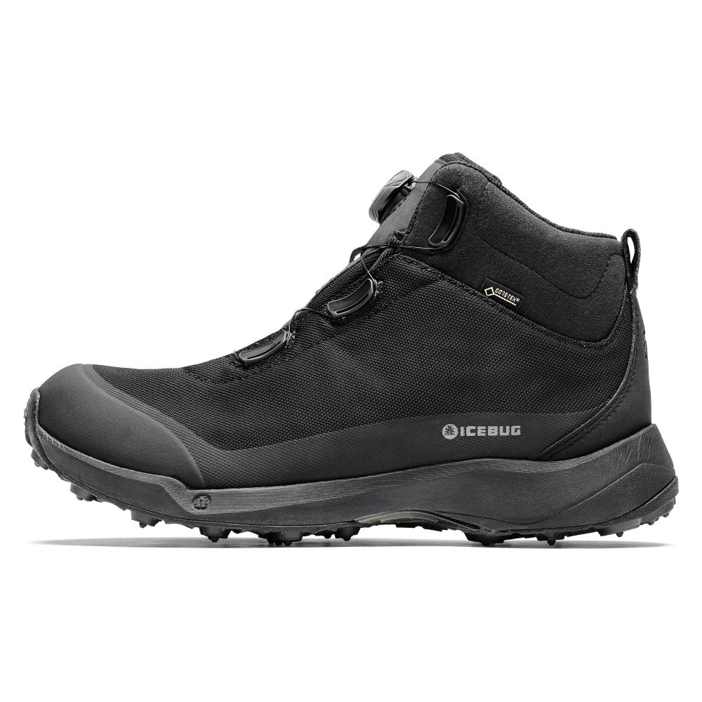 Icebug Stavre BUGrip GTX Men's Waterproof Hiking Boots - Non-Slip Winter Shoes for Outdoor Trekking & Snow Walking