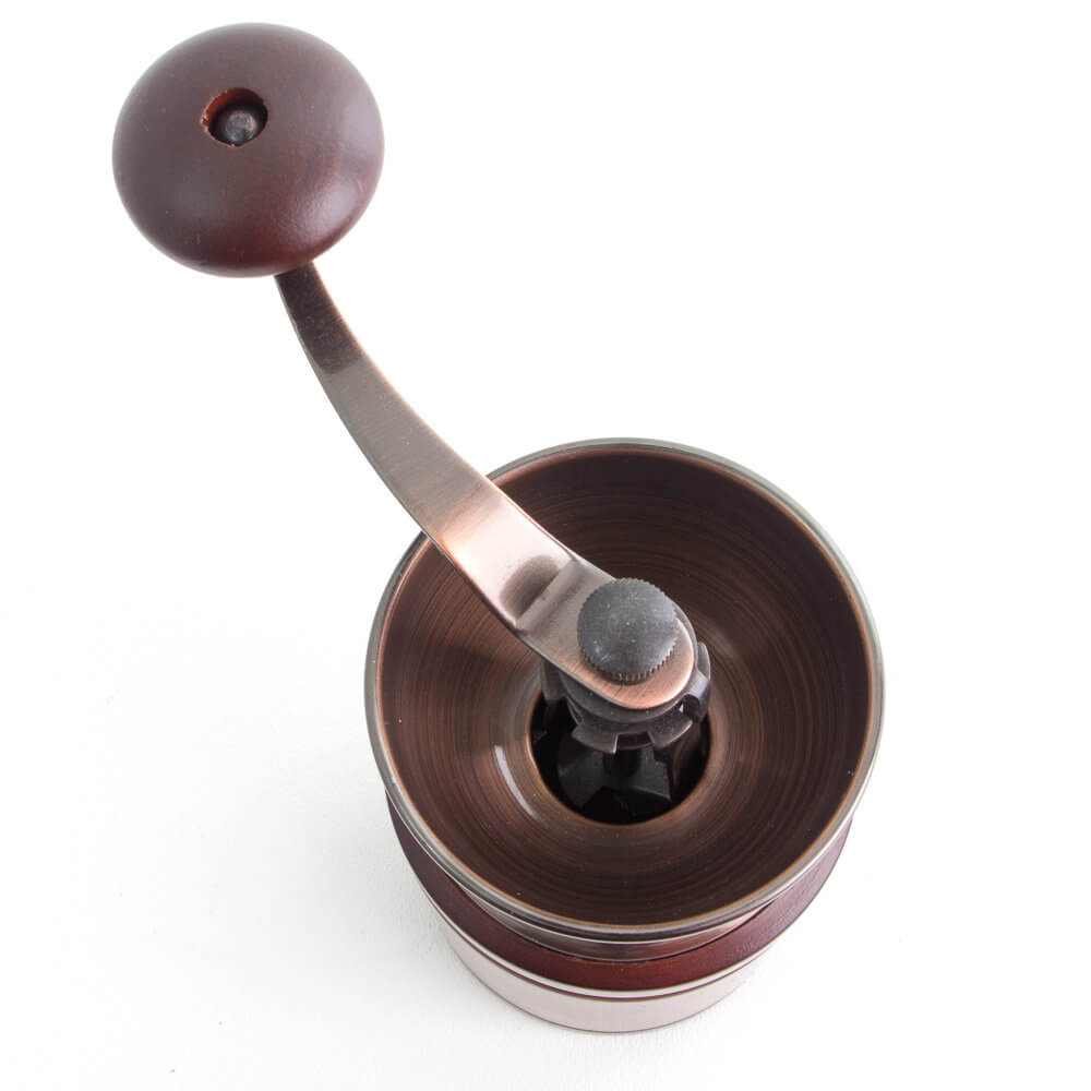 Premium Yama Hand Coffee Grinder - Manual Burr Mill for Espresso, French Press & Pour Over - Portable Coffee Bean Grinder for Travel, Camping & Home Brewing