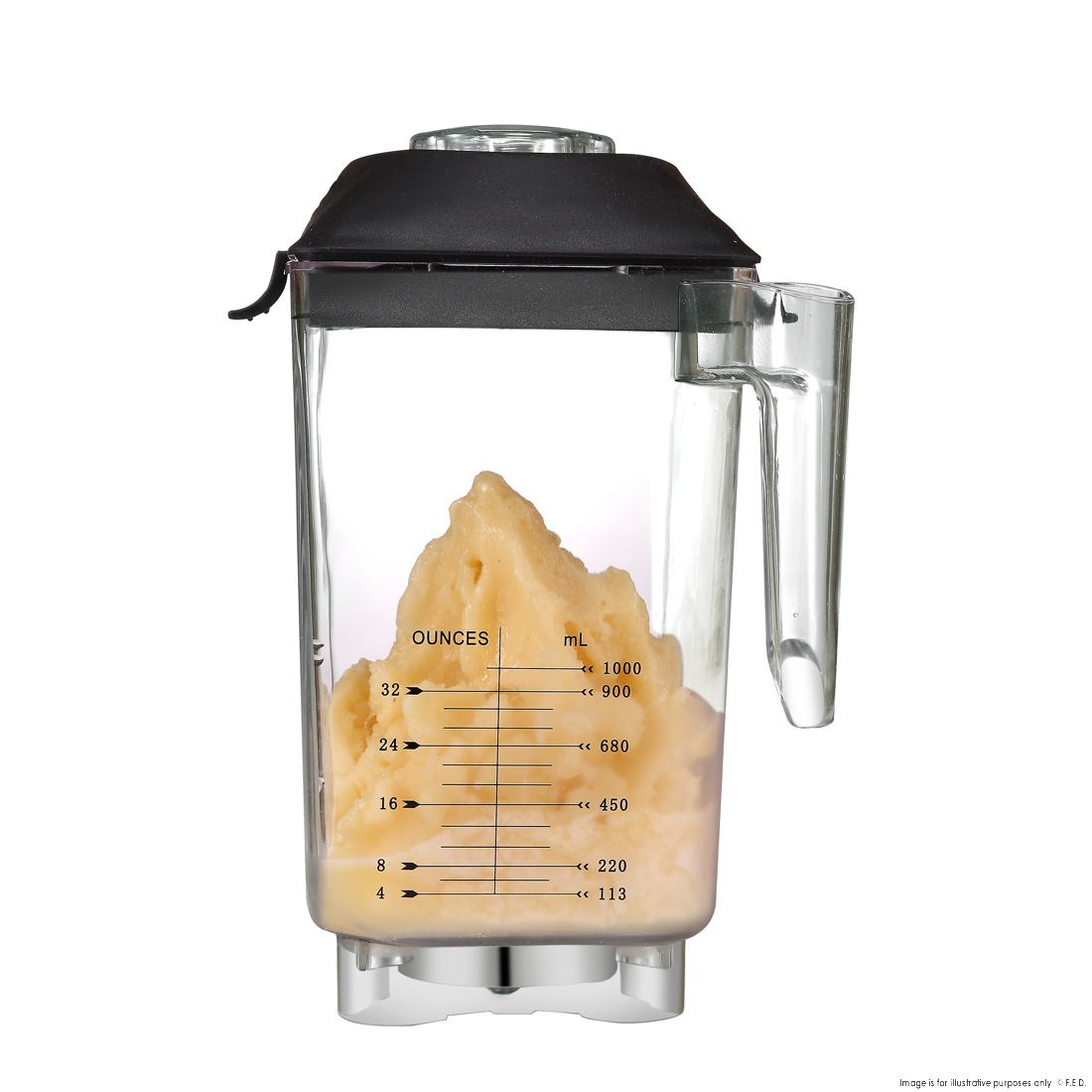 Benchstar Replacement Blender Jug Set for KS 10000 - High-Performance Blender Pitcher - Perfect for Smoothies, Juices & Meal Prep