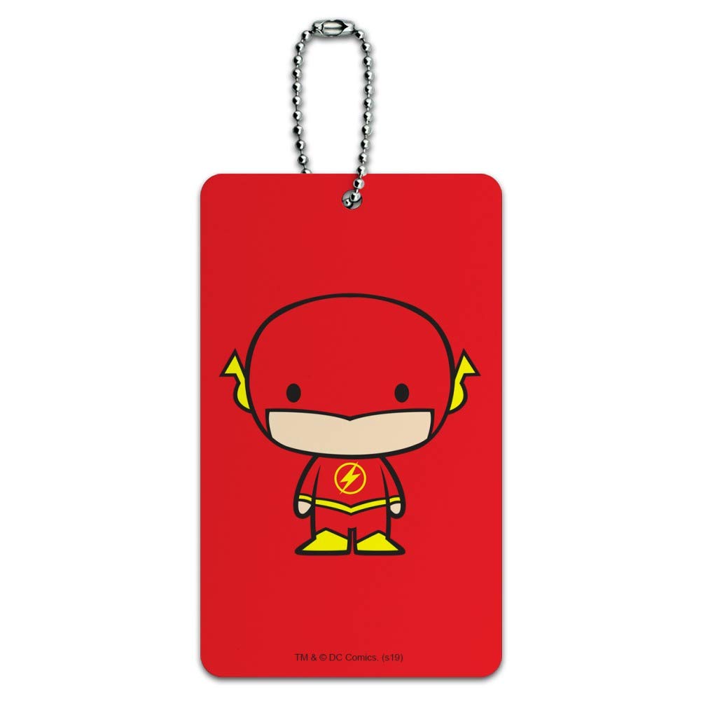 Cute Chibi Character Luggage Tag - Durable Suitcase ID Card Holder for Travel Bags & Carry-Ons - Perfect for Airports, Vacations & Business Trips