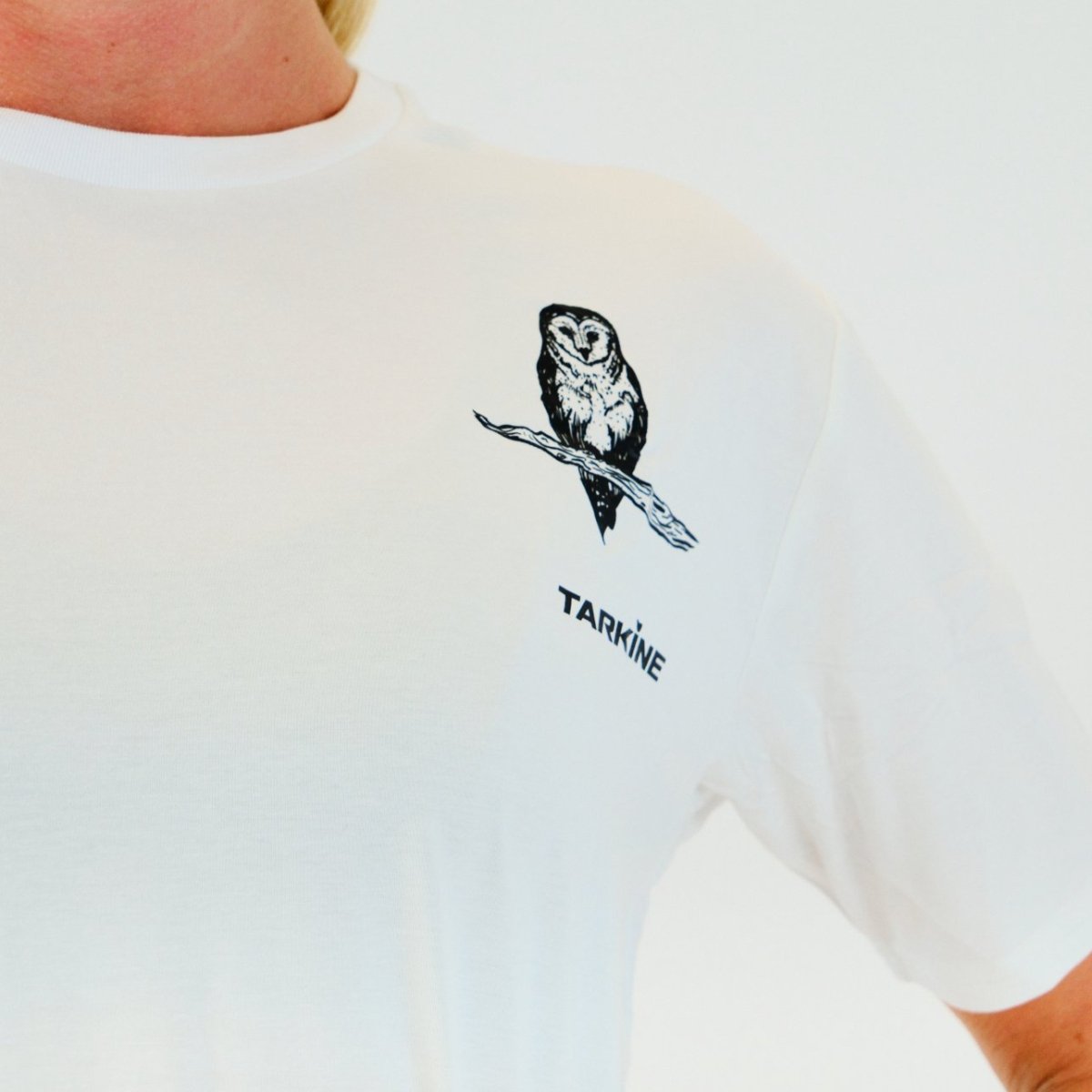 Masked Owl Unisex Eco-Friendly T-Shirt - Soft Cotton Casual Tee for Men & Women - Perfect for Daily Wear, Outdoor Activities, and Sustainable Fashion